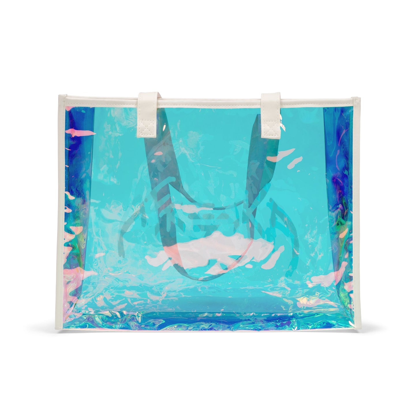 AFREAKA LOGO Beach Holographic Tote Bag