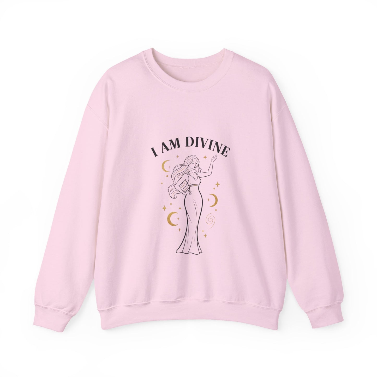 I Am Divine Goddess Sweatshirt | manifest goddess, feminine empowerment