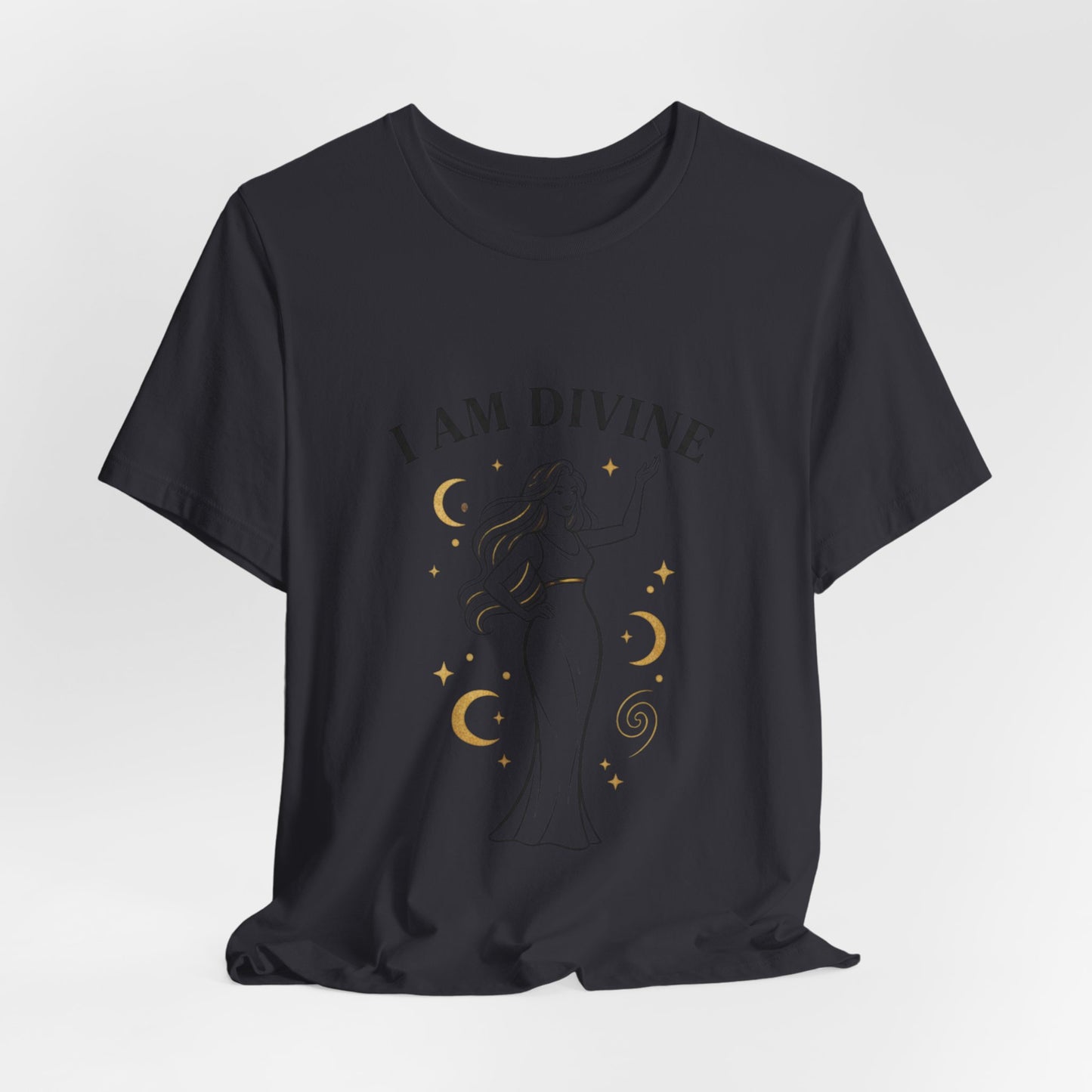 I Am Divine tee | Goddess affirmation shirt, manifest goddess vibe