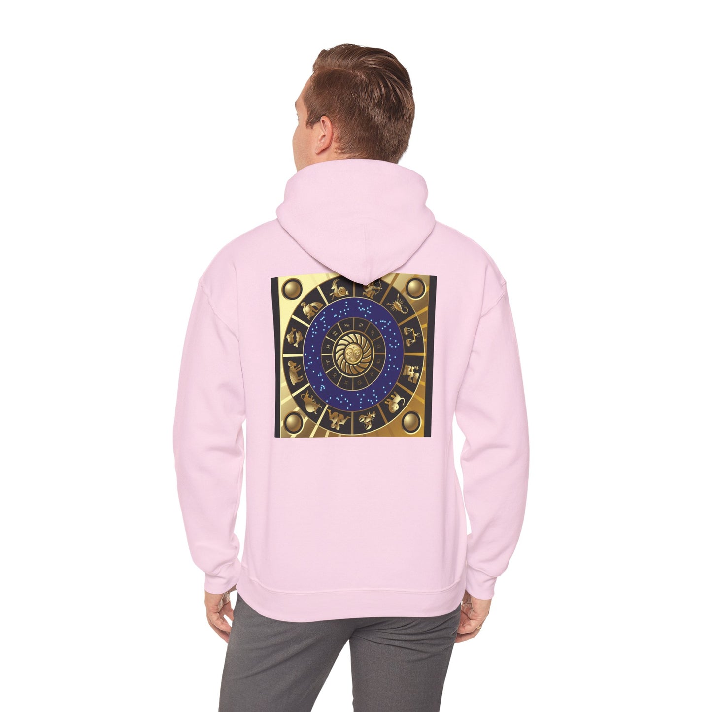 Cancer Zodiac Hoodie — Gold Crab Astrology Sweatshirt