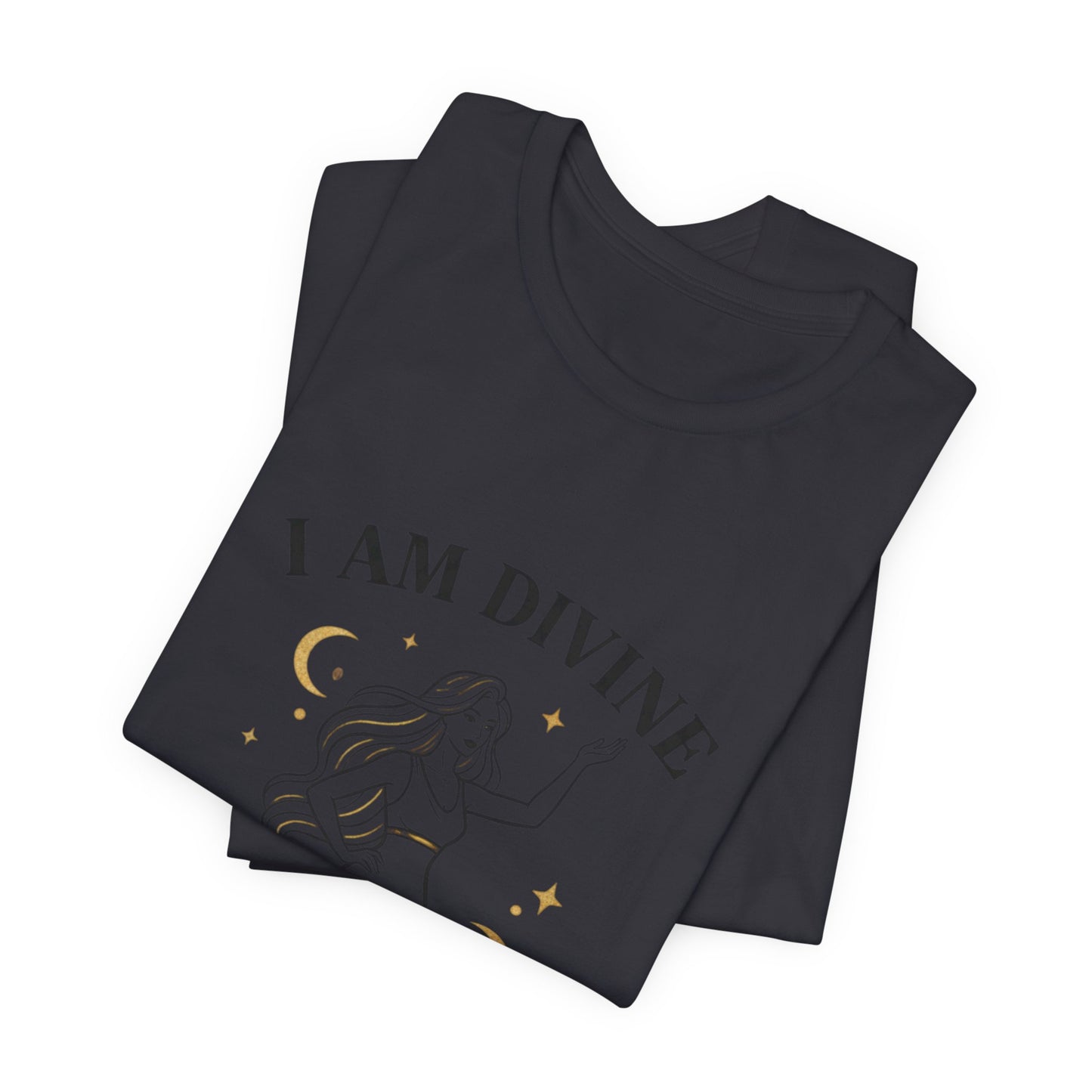 I Am Divine tee | Goddess affirmation shirt, manifest goddess vibe