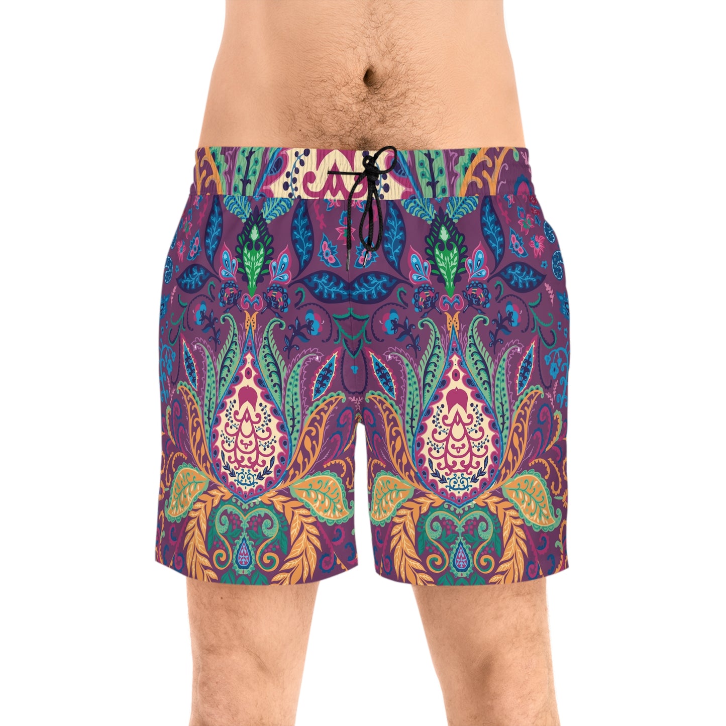 Bohemian Paisley Swim Shorts