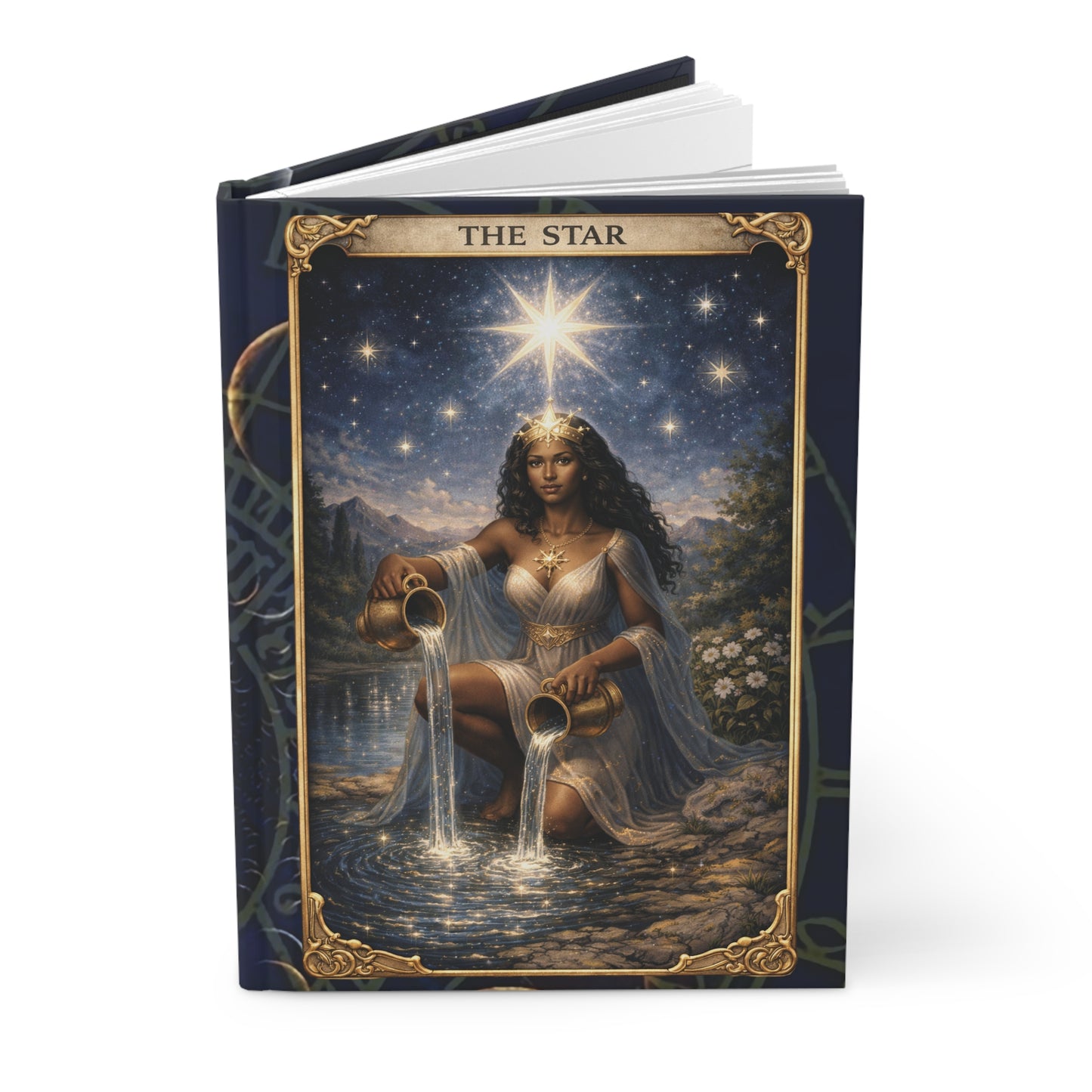 The Star Tarot Hardcover Journal for Tarot, Astrology & Reflection