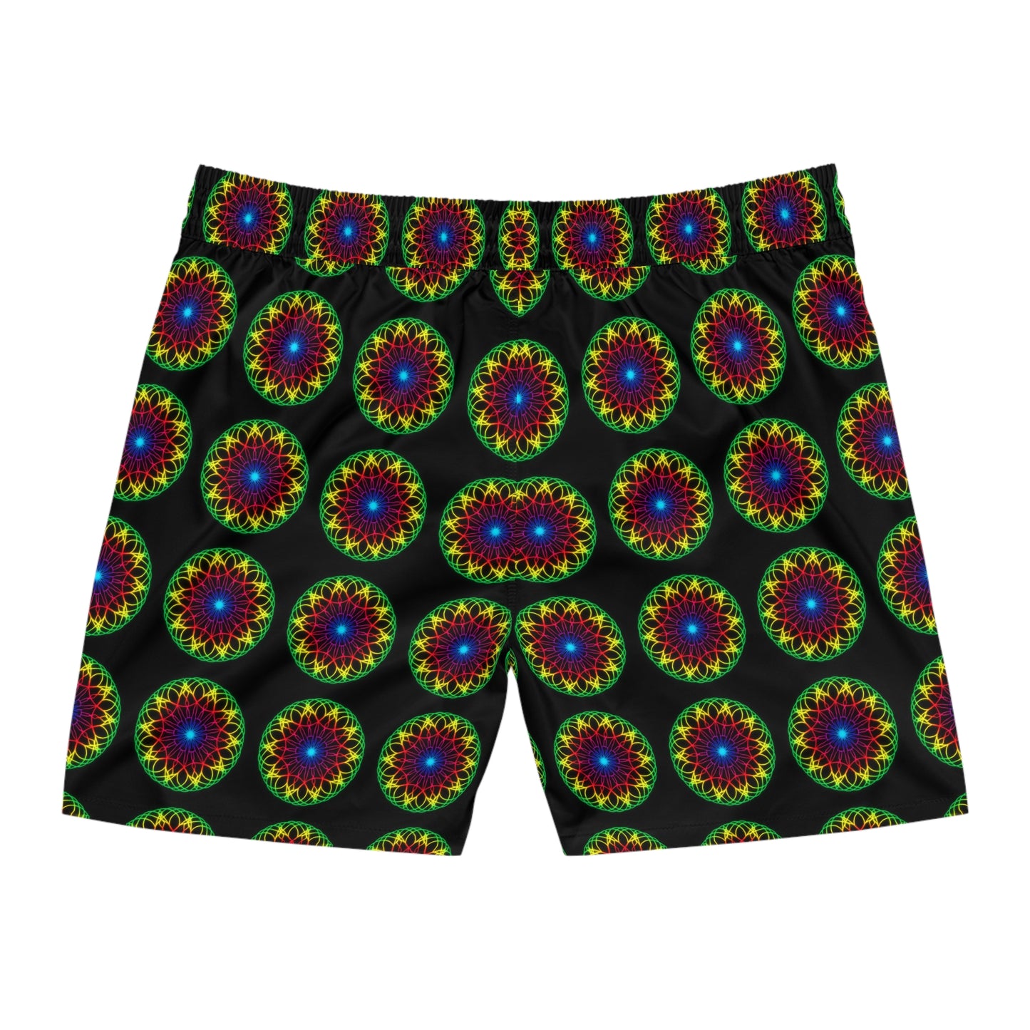 Men's Psychedelic Mandala Swim Shorts