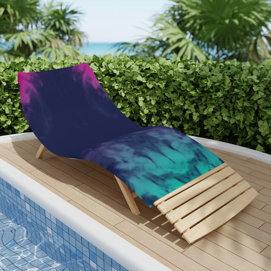 Tie-Dye Ombre Beach Towel