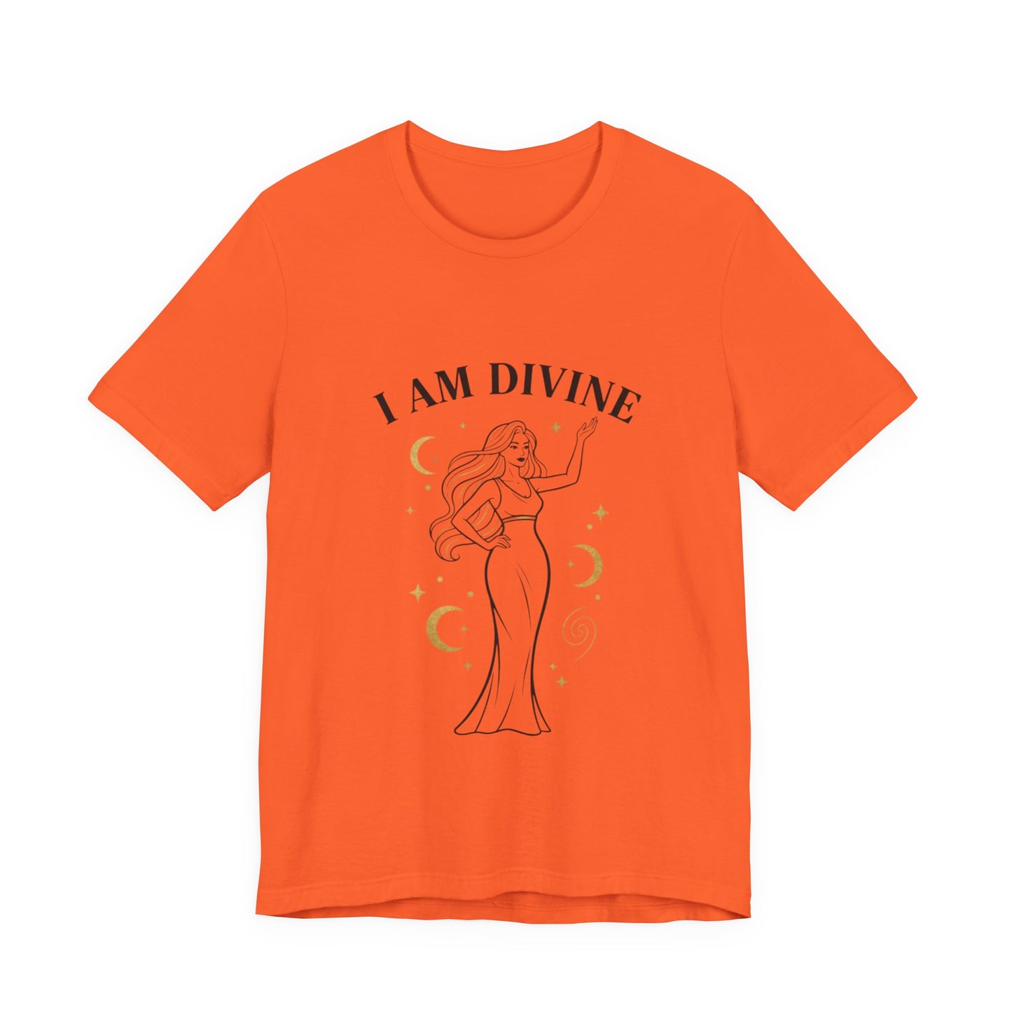 I Am Divine tee | Goddess affirmation shirt, manifest goddess vibe