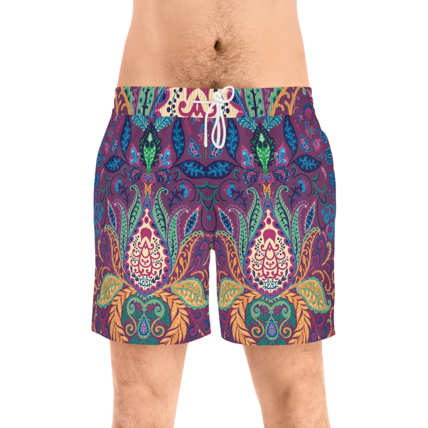 Bohemian Paisley Swim Shorts