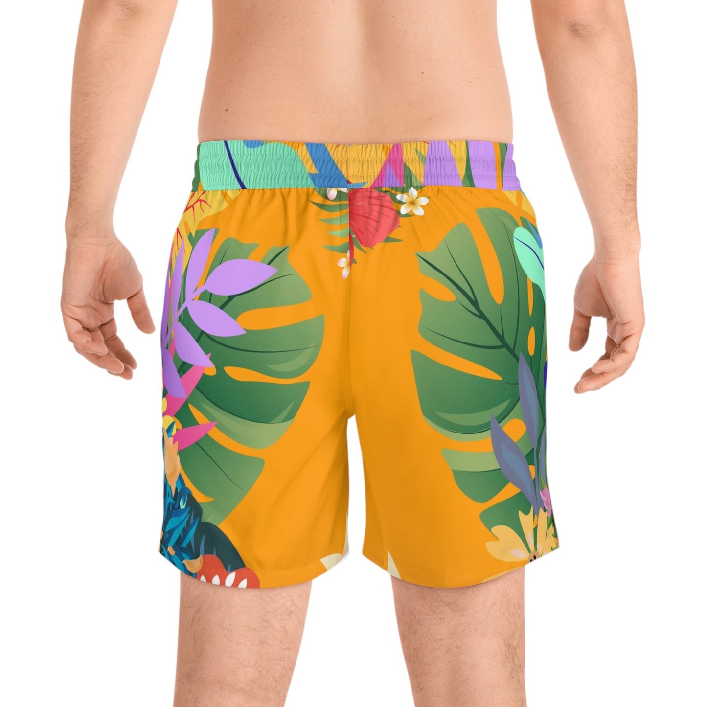 Men's Tropical Floral Swim Shorts