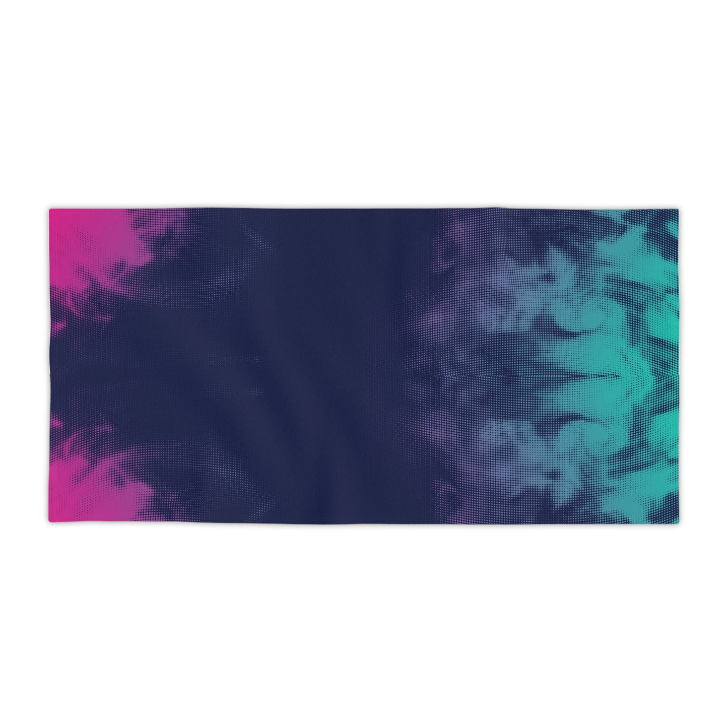 Tie-Dye Ombre Beach Towel
