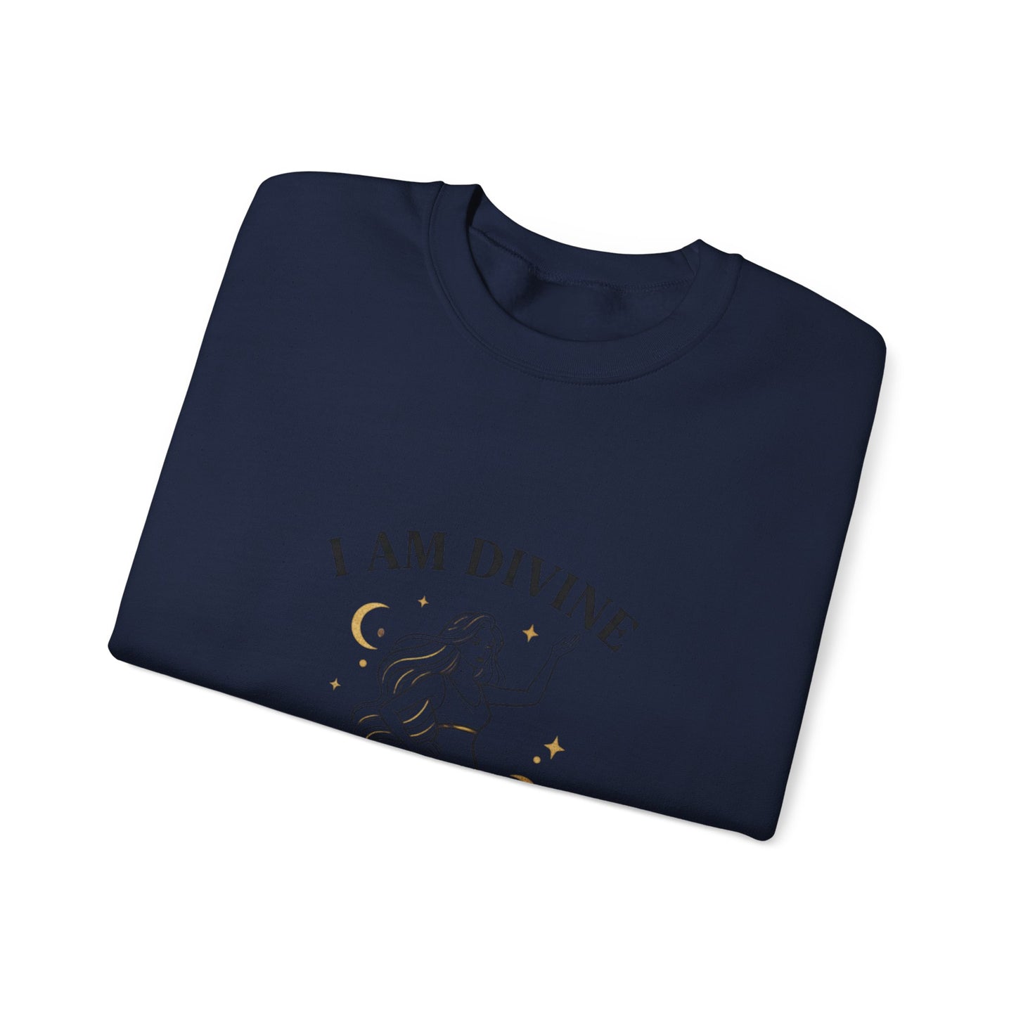 I Am Divine Goddess Sweatshirt | manifest goddess, feminine empowerment