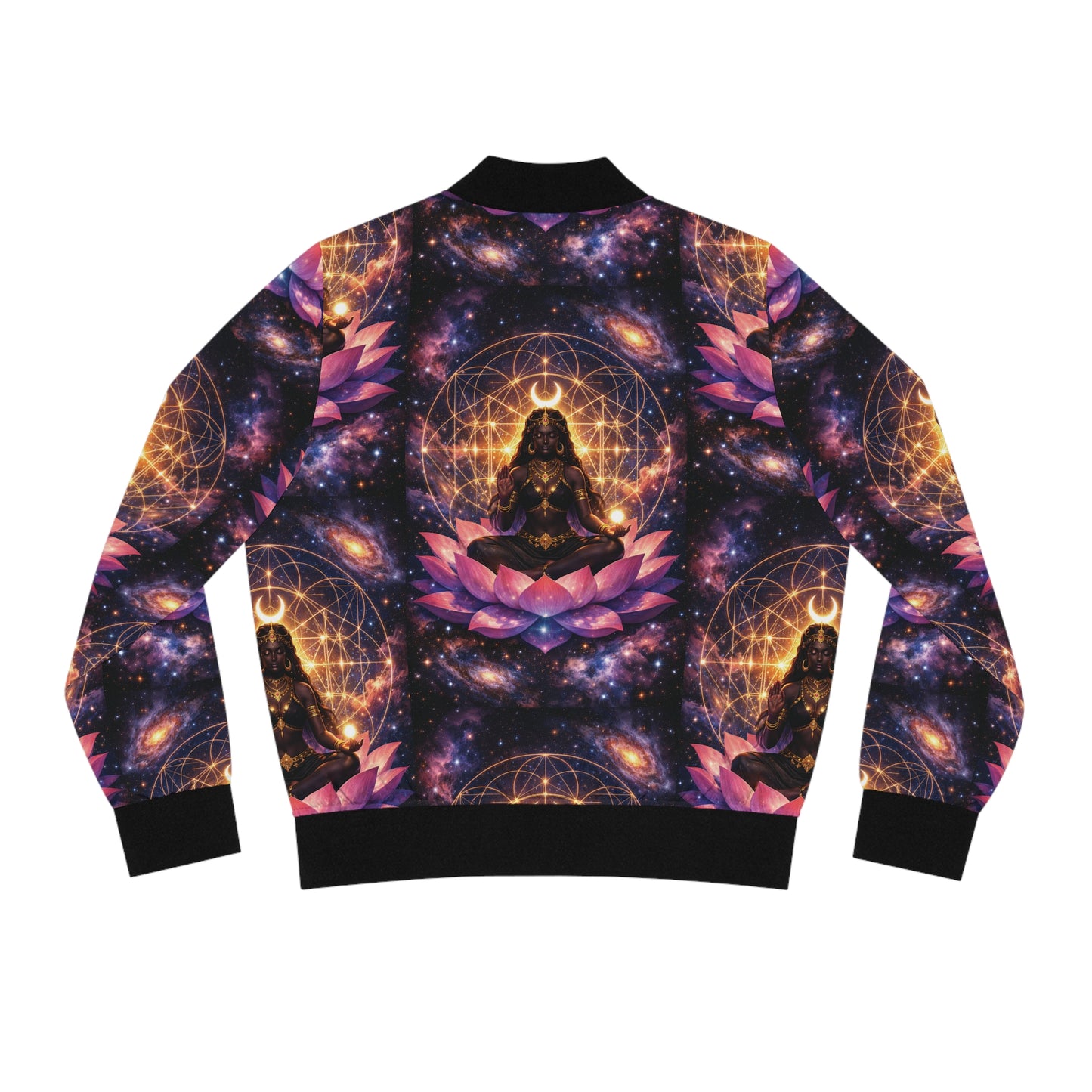 Meditation Lotus Bomber Jacket