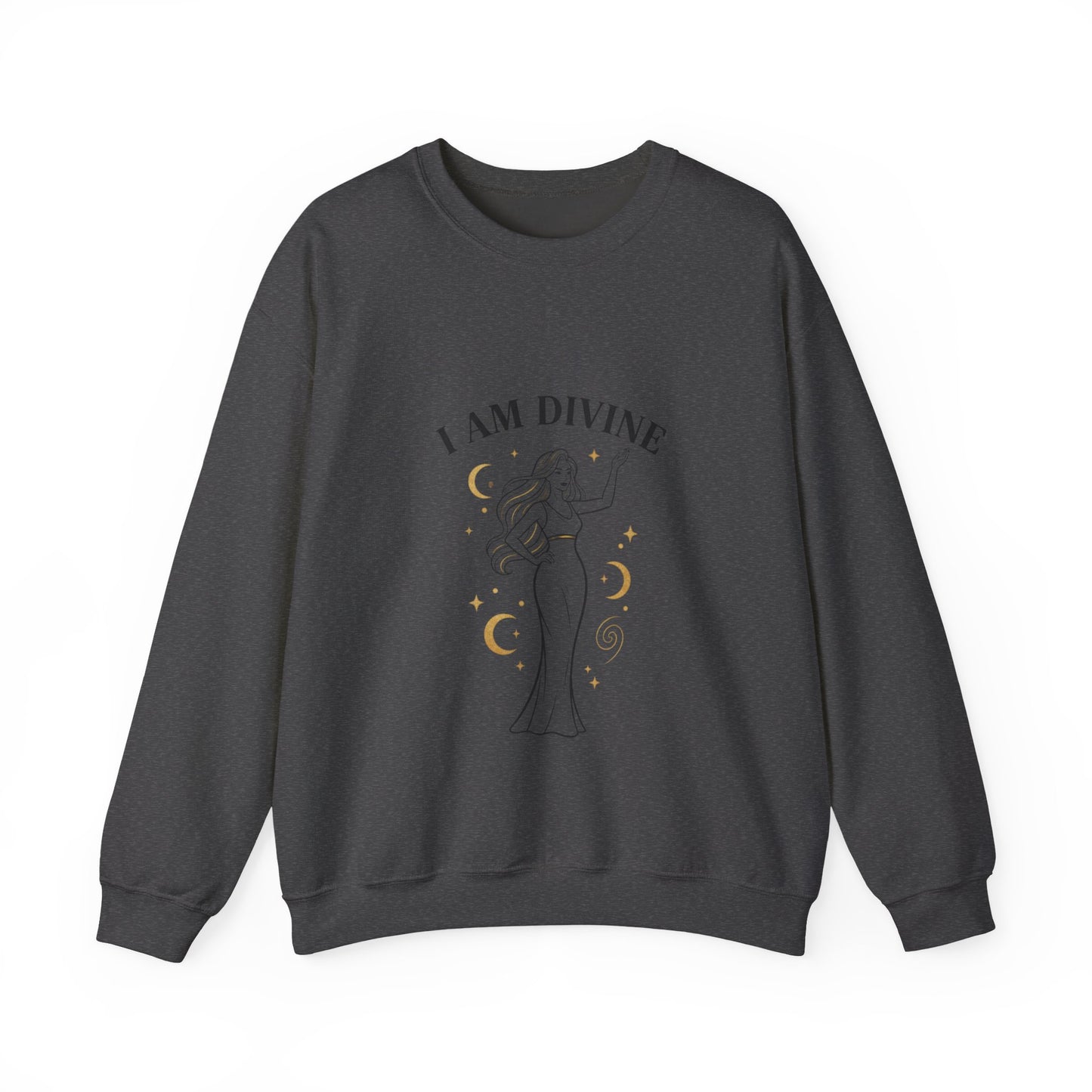 I Am Divine Goddess Sweatshirt | manifest goddess, feminine empowerment
