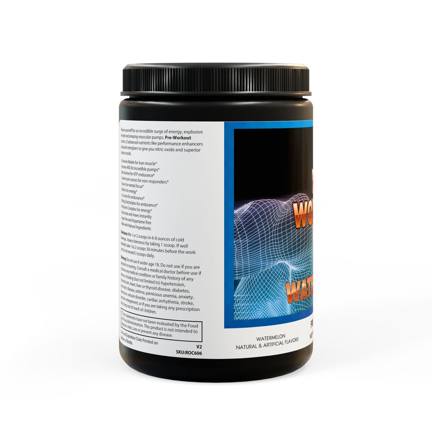 Pre-Workout Supplement, Watermelon (300g, 10.58oz)
