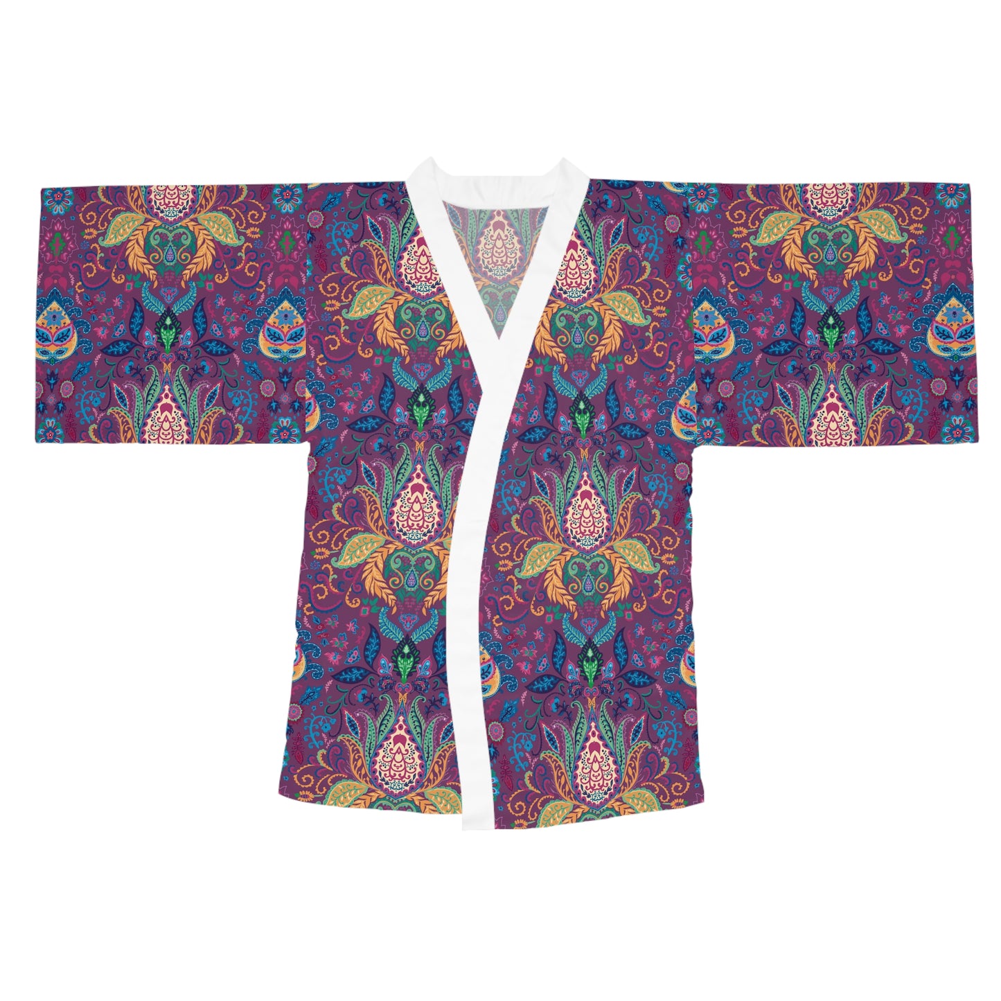 Boho Paisley Kimono Robe