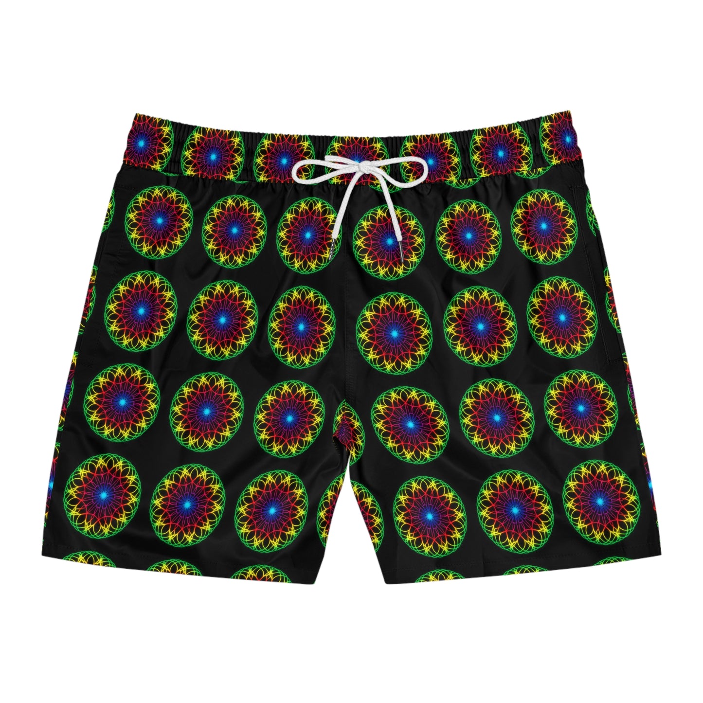 Men's Psychedelic Mandala Swim Shorts