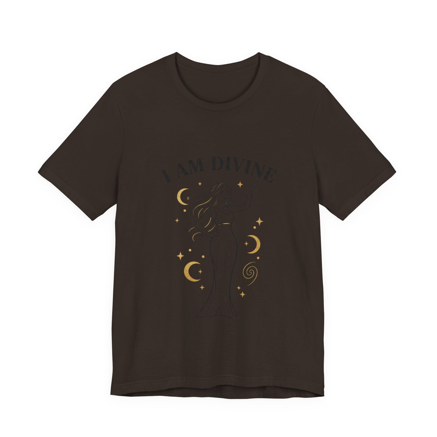 I Am Divine tee | Goddess affirmation shirt, manifest goddess vibe
