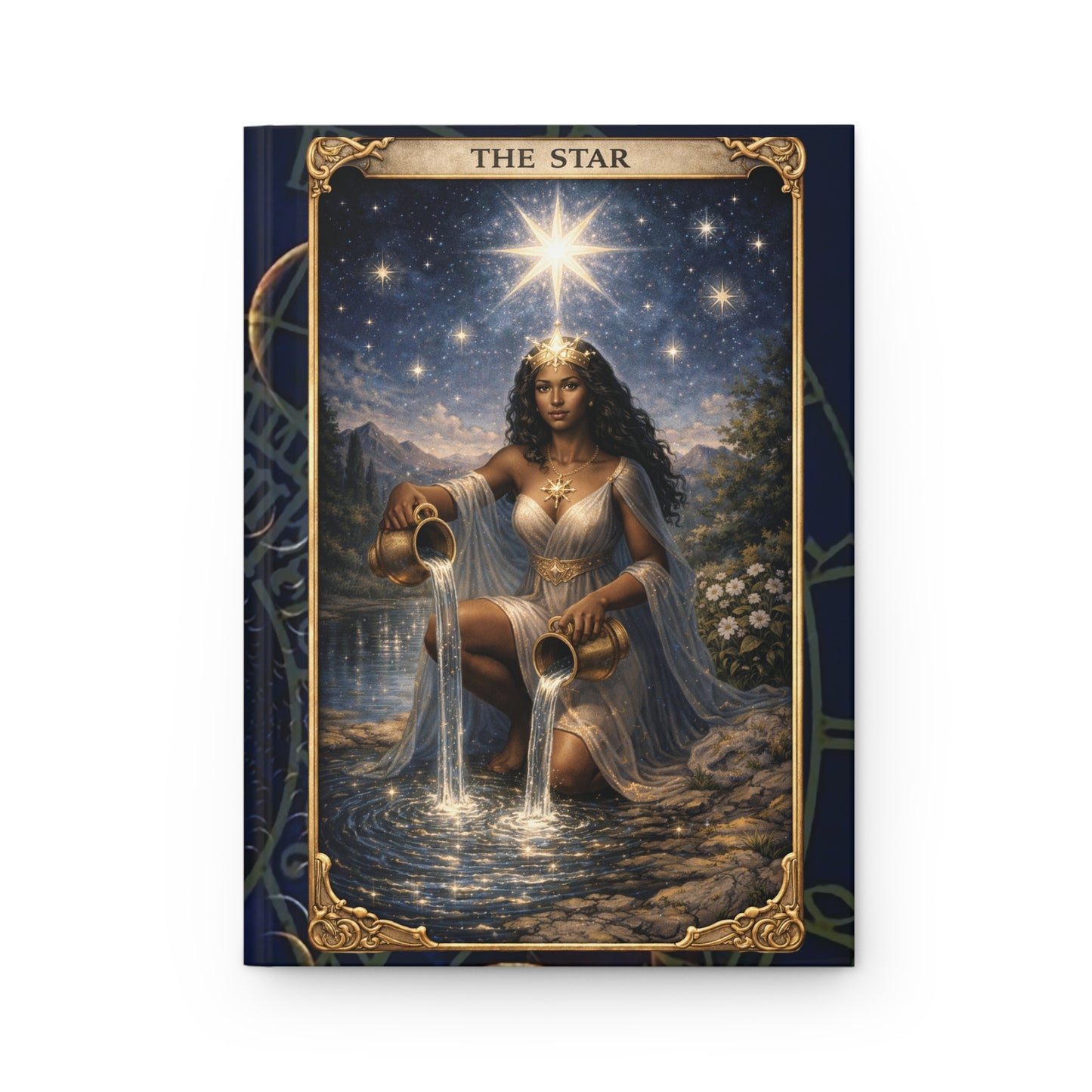 The Star Tarot Hardcover Journal for Tarot, Astrology & Reflection