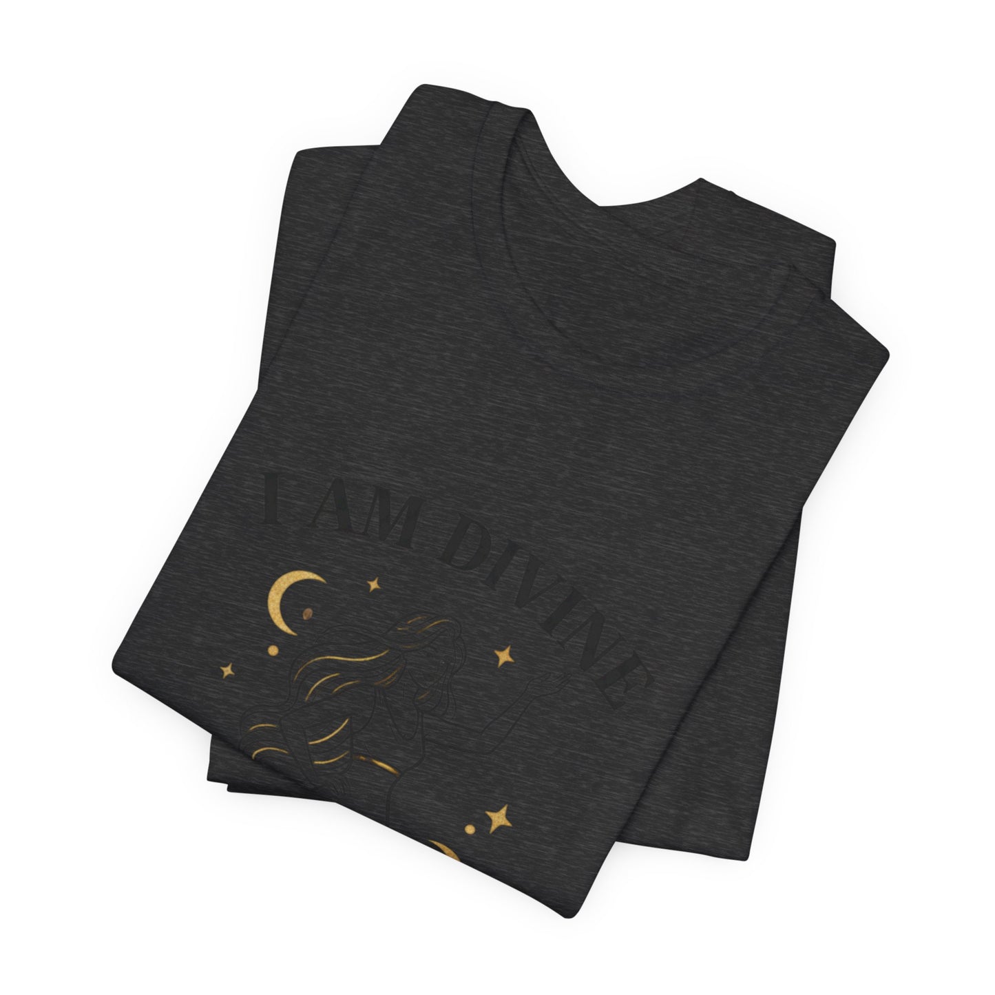 I Am Divine tee | Goddess affirmation shirt, manifest goddess vibe
