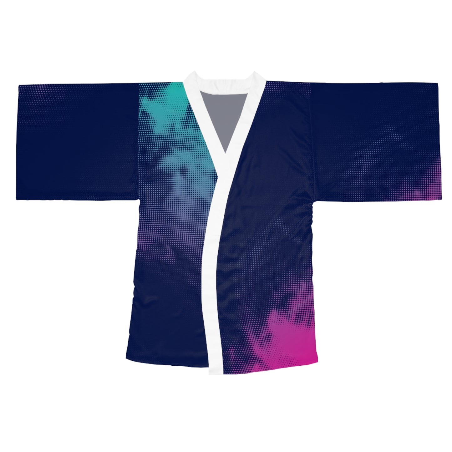 Tie Dyed Kimono Robe