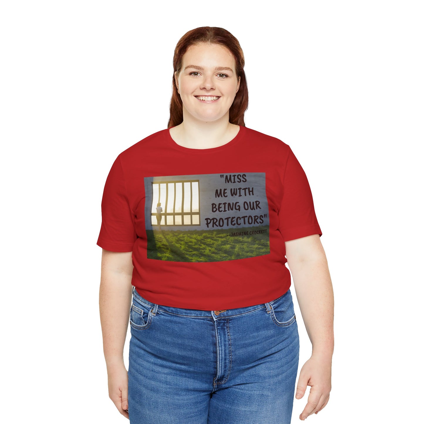 T‑Shirt — 'Miss Me With Being Our Protector's Graphic Tee