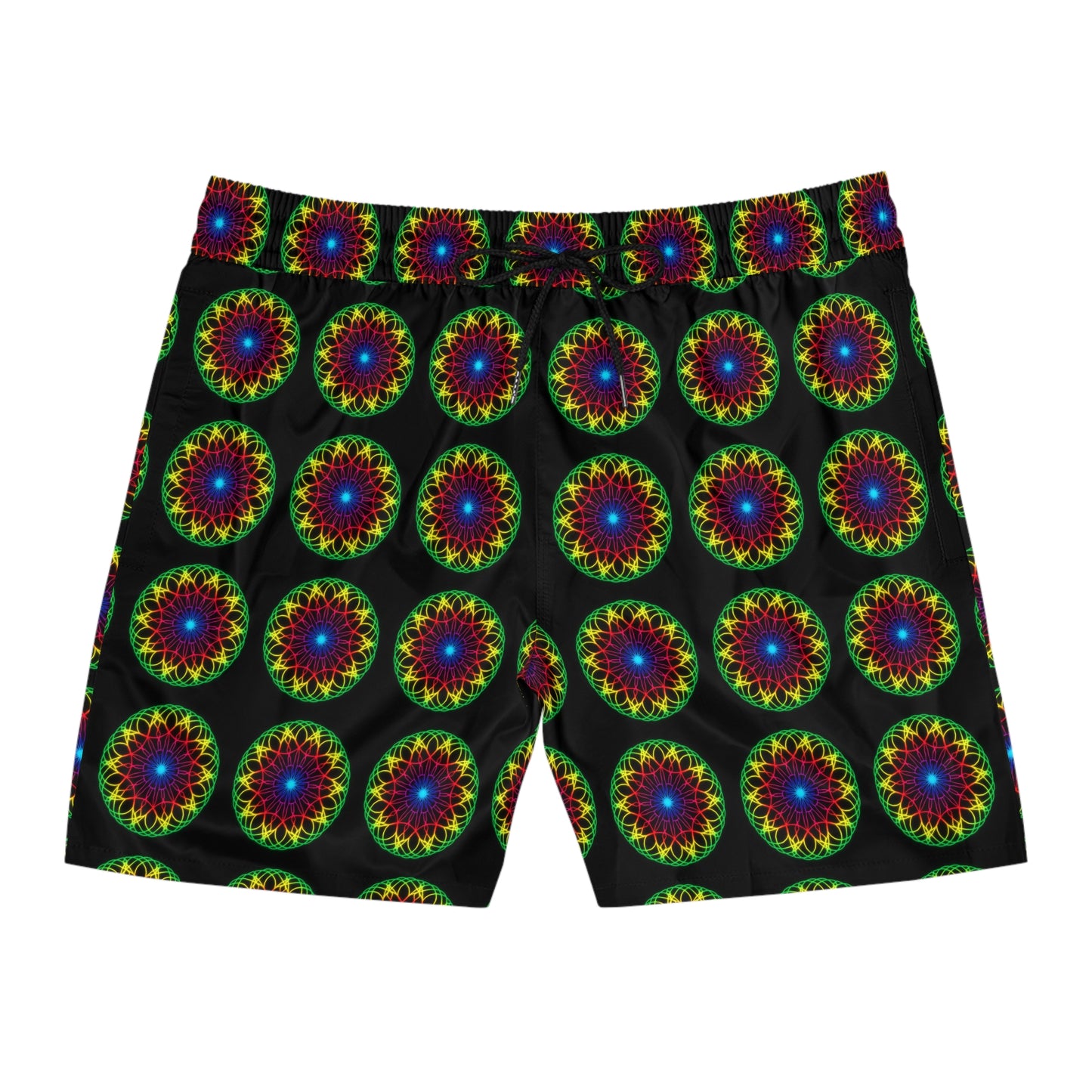 Men's Psychedelic Mandala Swim Shorts