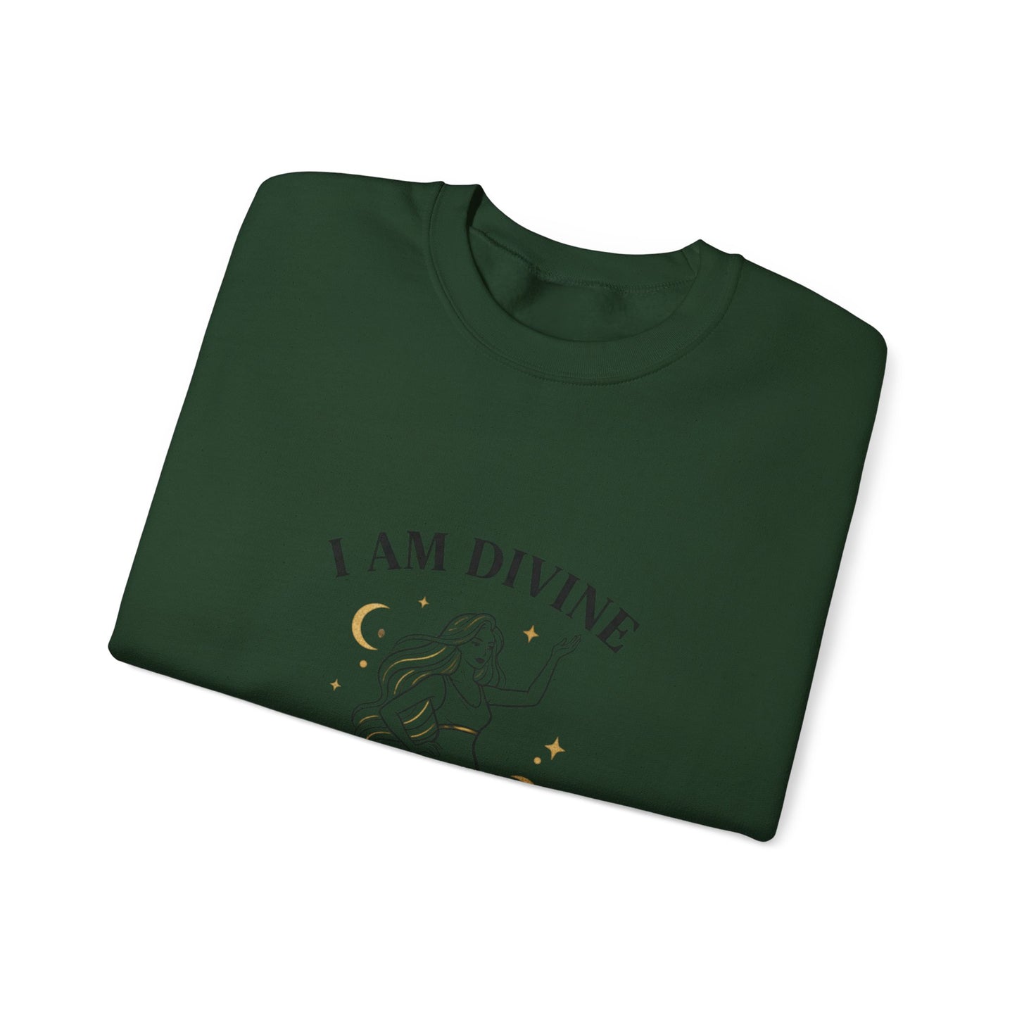 I Am Divine Goddess Sweatshirt | manifest goddess, feminine empowerment