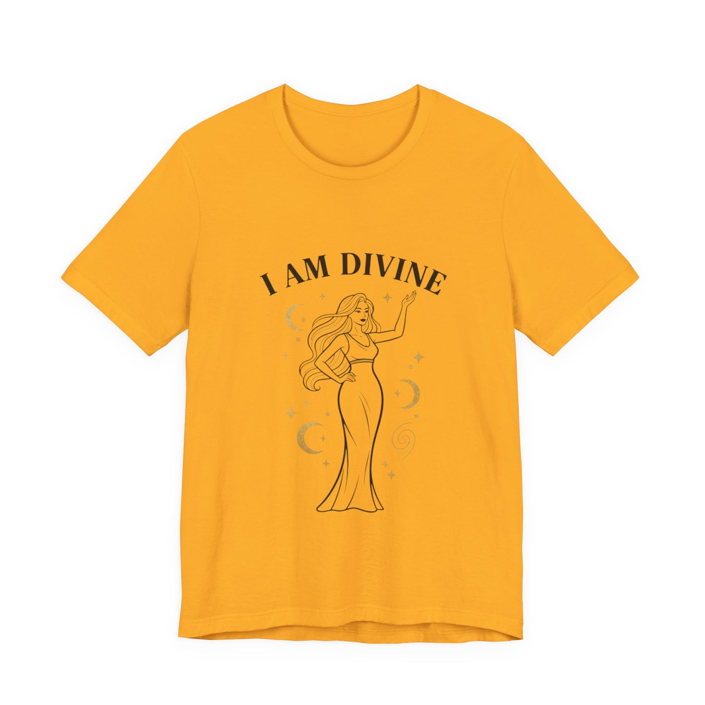 I Am Divine tee | Goddess affirmation shirt, manifest goddess vibe