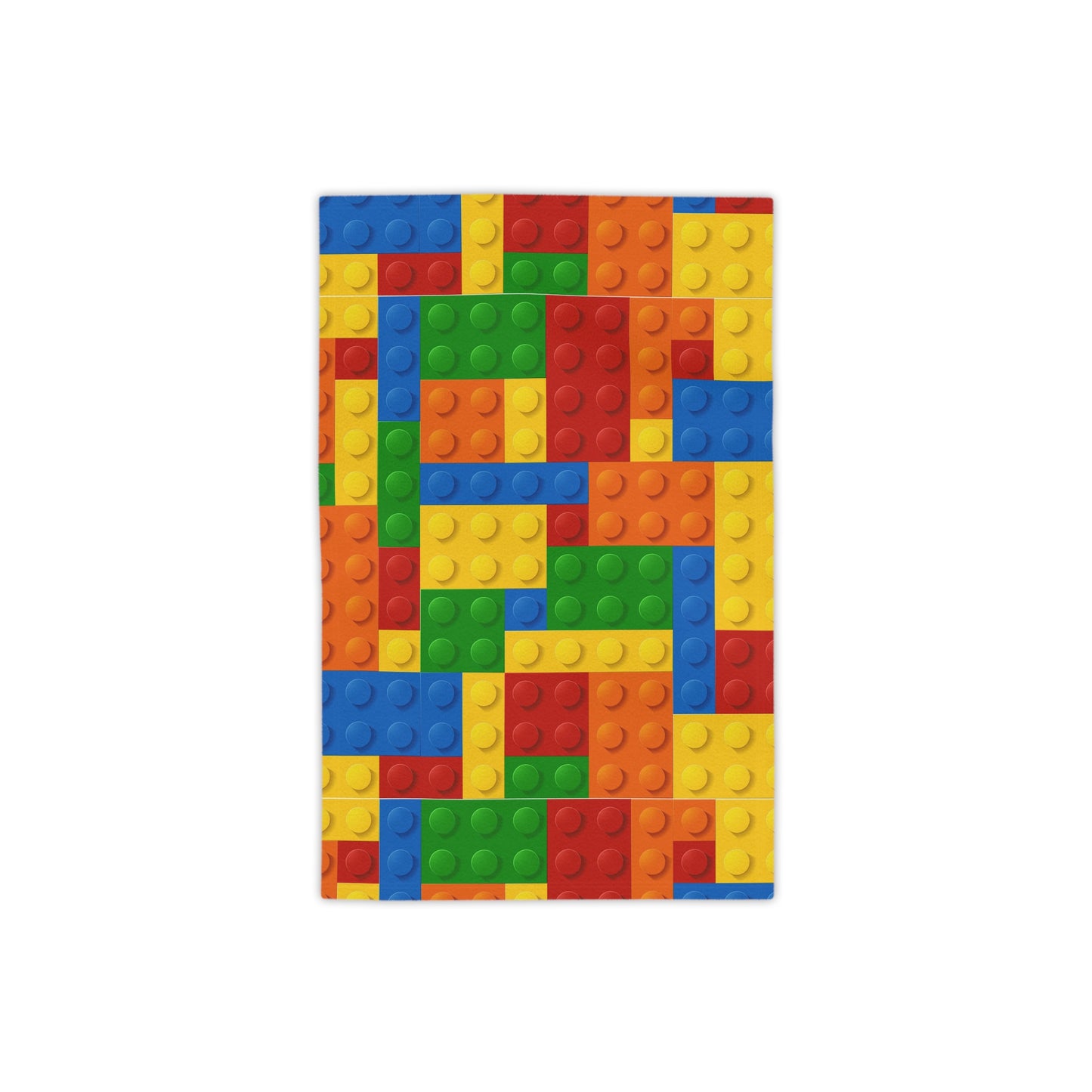 Building Block Pattern Beach Towel
