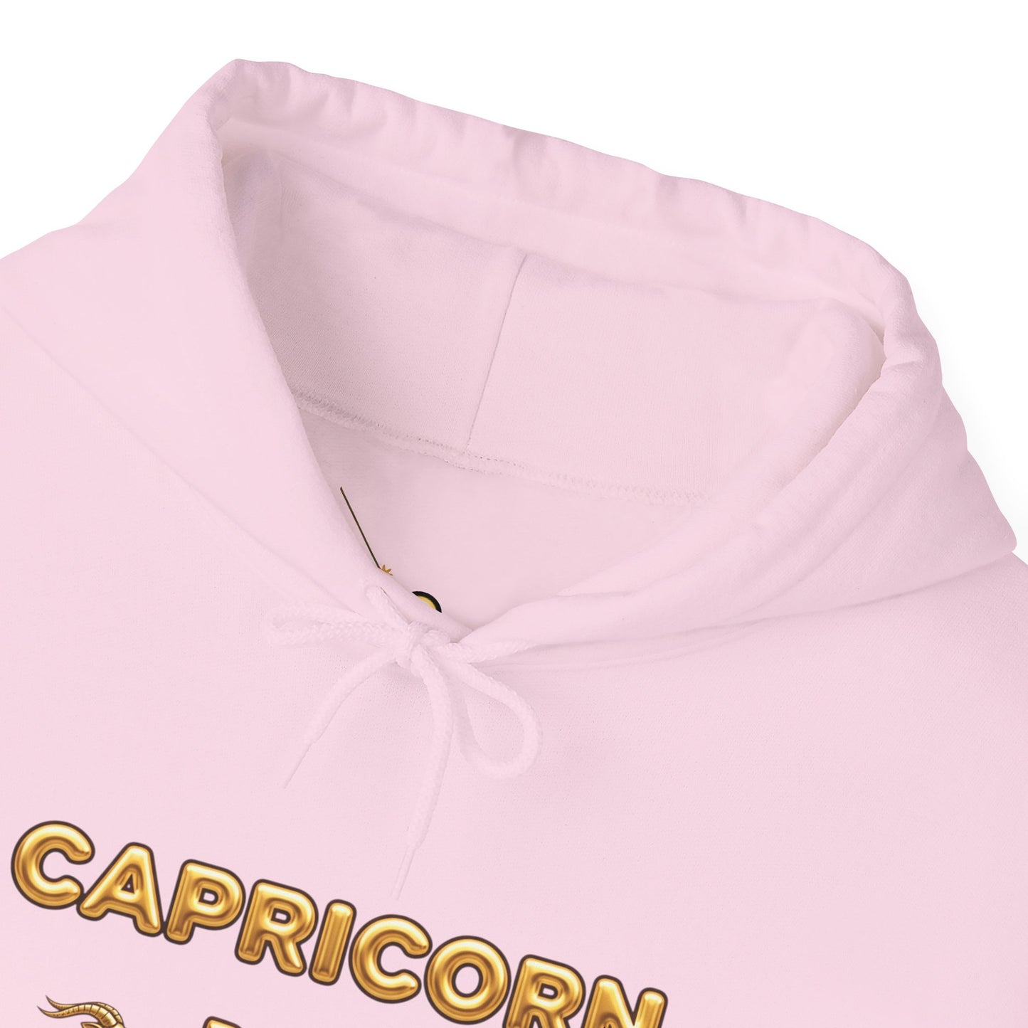 Capricorn Gold Zodiac Hoodie — Astrological Horoscope Sweatshirt