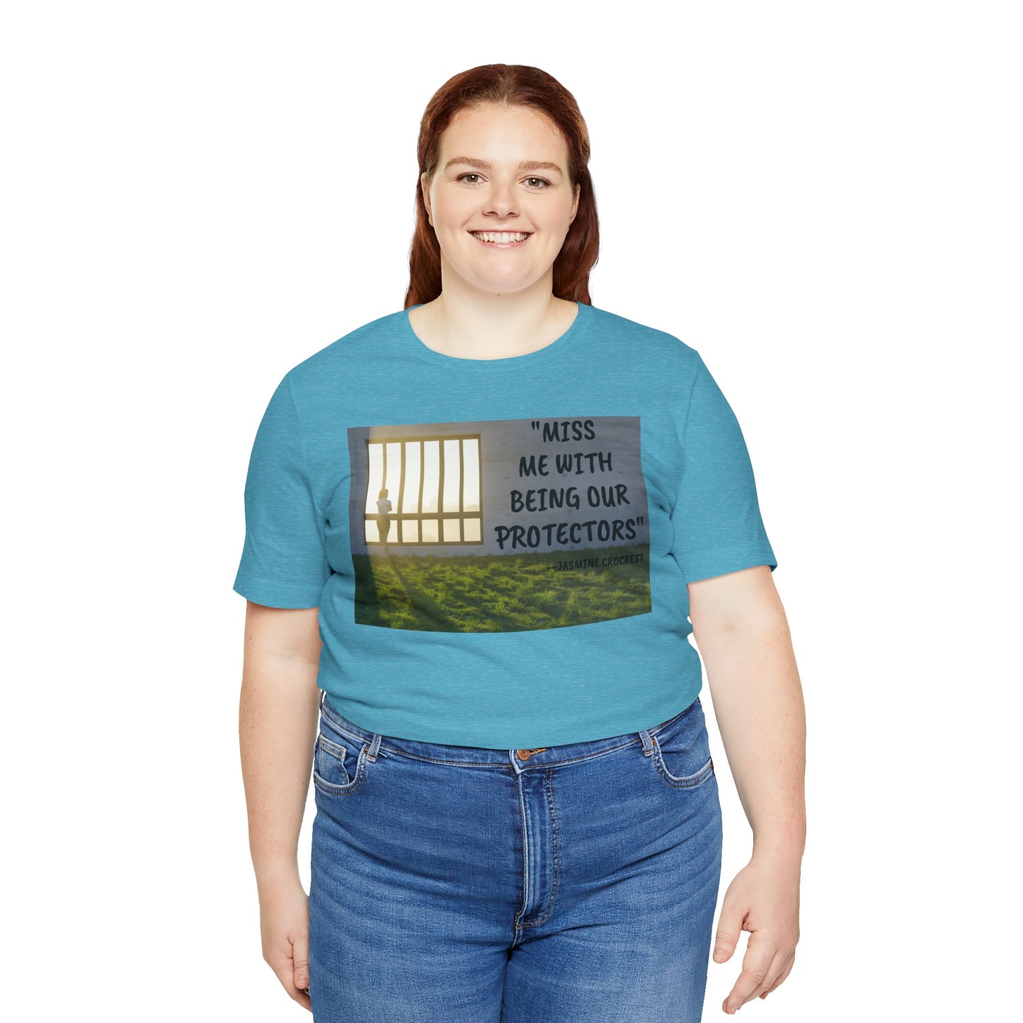 T‑Shirt — 'Miss Me With Being Our Protector's Graphic Tee