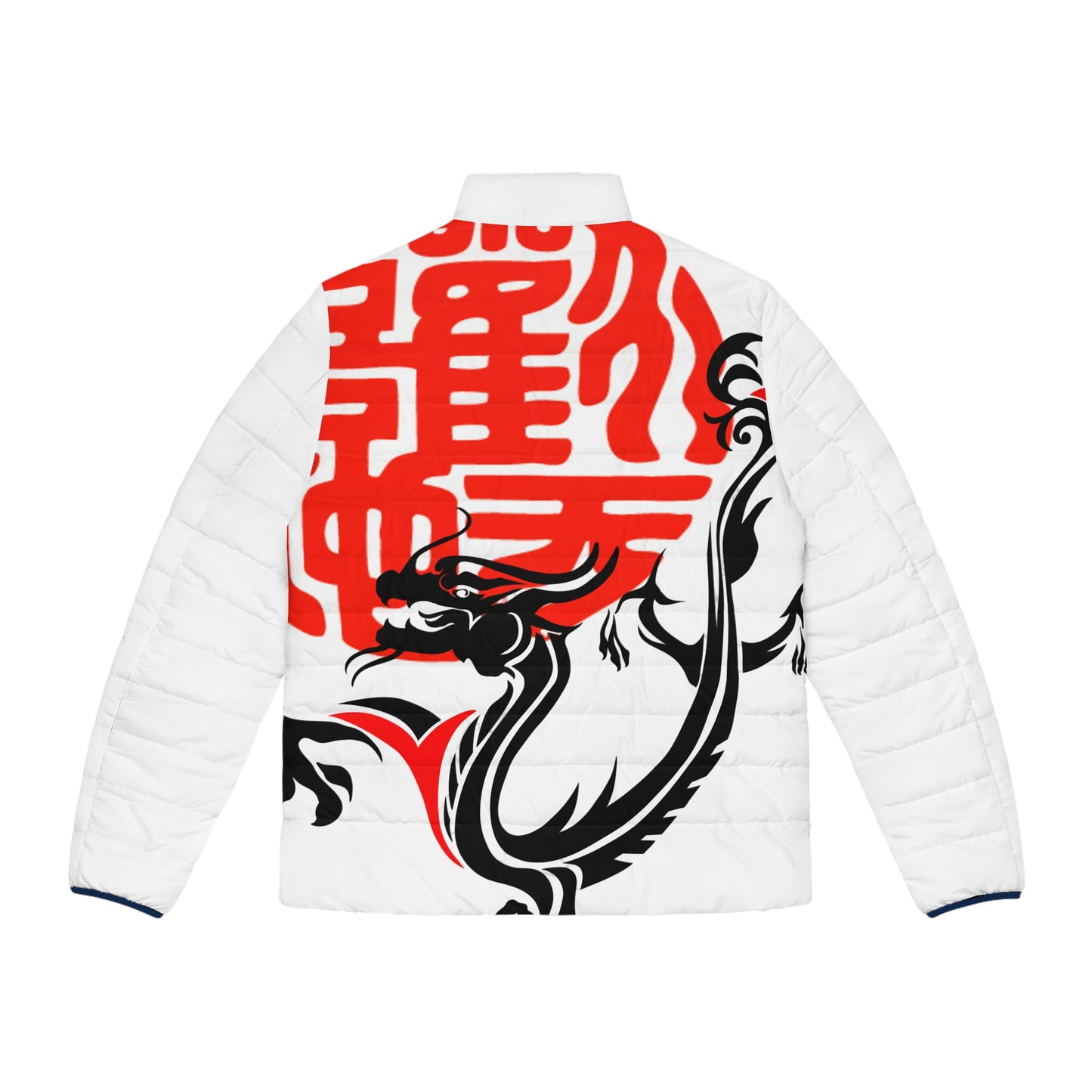 Red Dragon Puffer Jacket