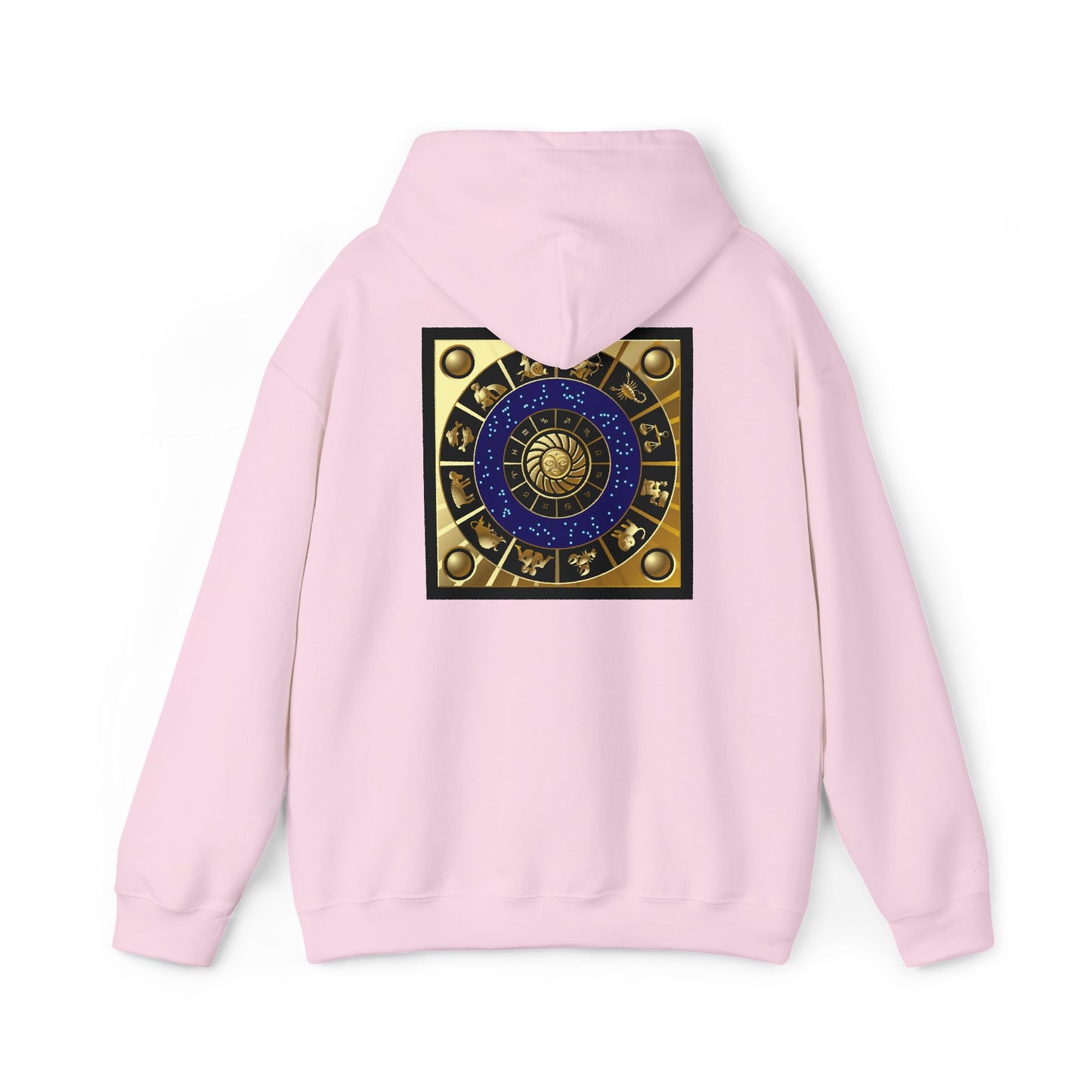 Libra Zodiac Hoodie — Gold Scales Astrology Pullover