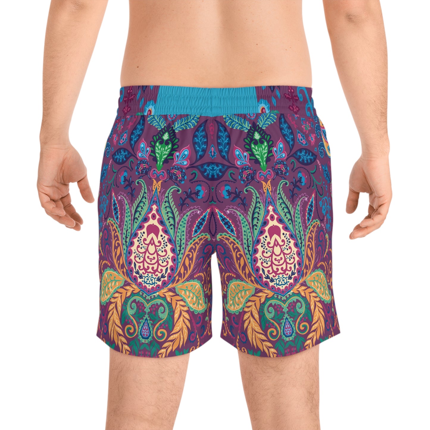 Bohemian Paisley Swim Shorts