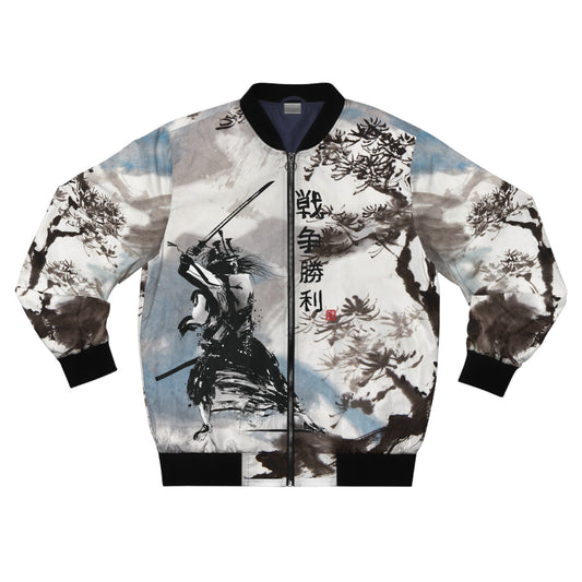 Samurai Sumi-E Bomber Jacket
