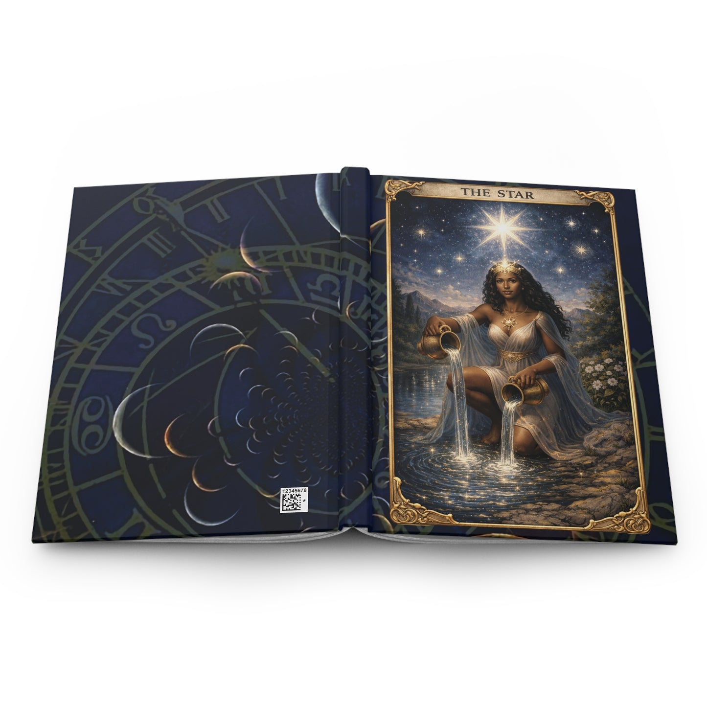The Star Tarot Hardcover Journal for Tarot, Astrology & Reflection