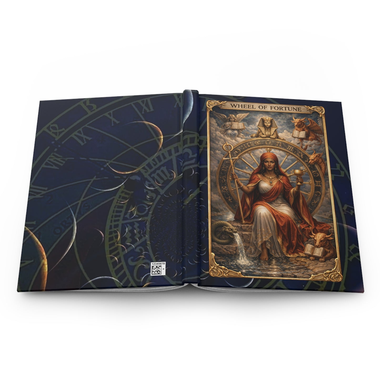 Wheel of Fortune Hardcover Journal  for Daily Reflection