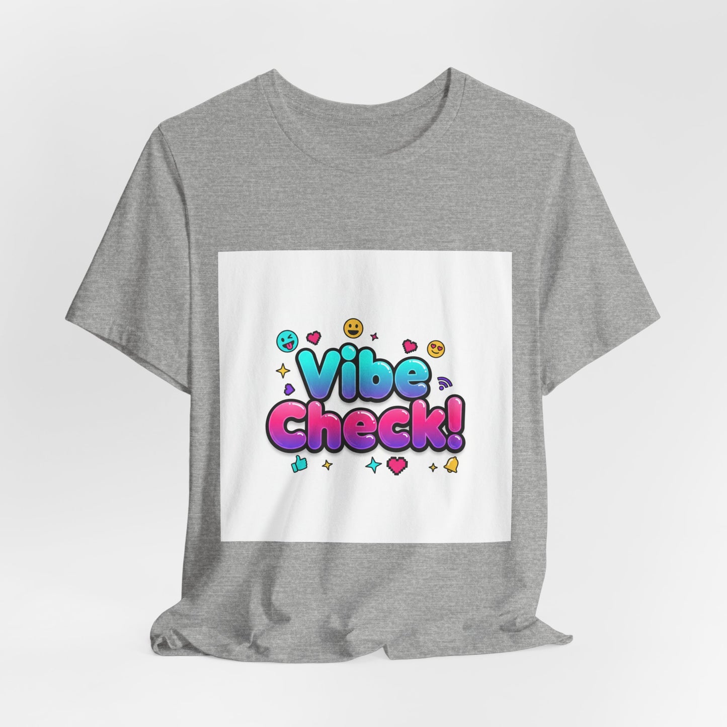 Vibe Check Tee, Gen-Z Slang Shirt, Meme Typography