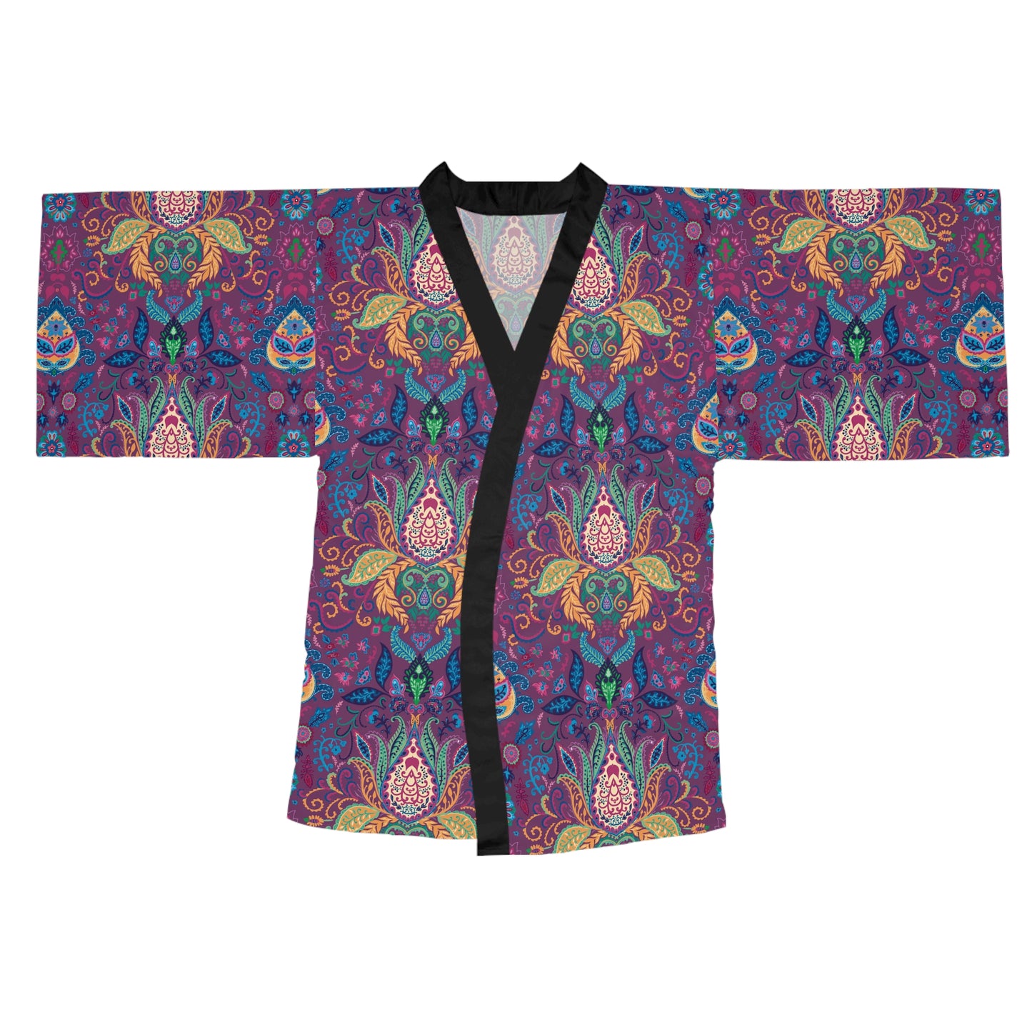 Boho Paisley Kimono Robe