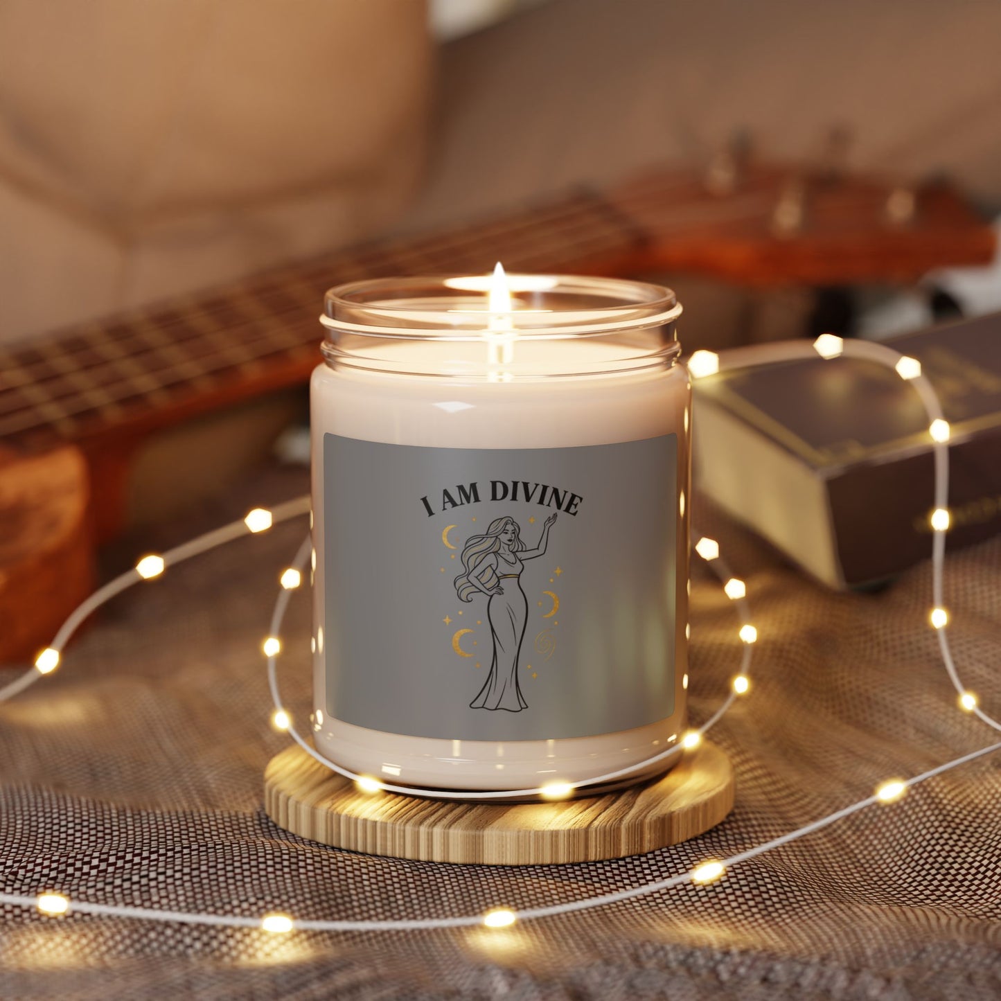 I Am Divine Candle, Soy Candle | Goddess Complex, Manifest Goddess