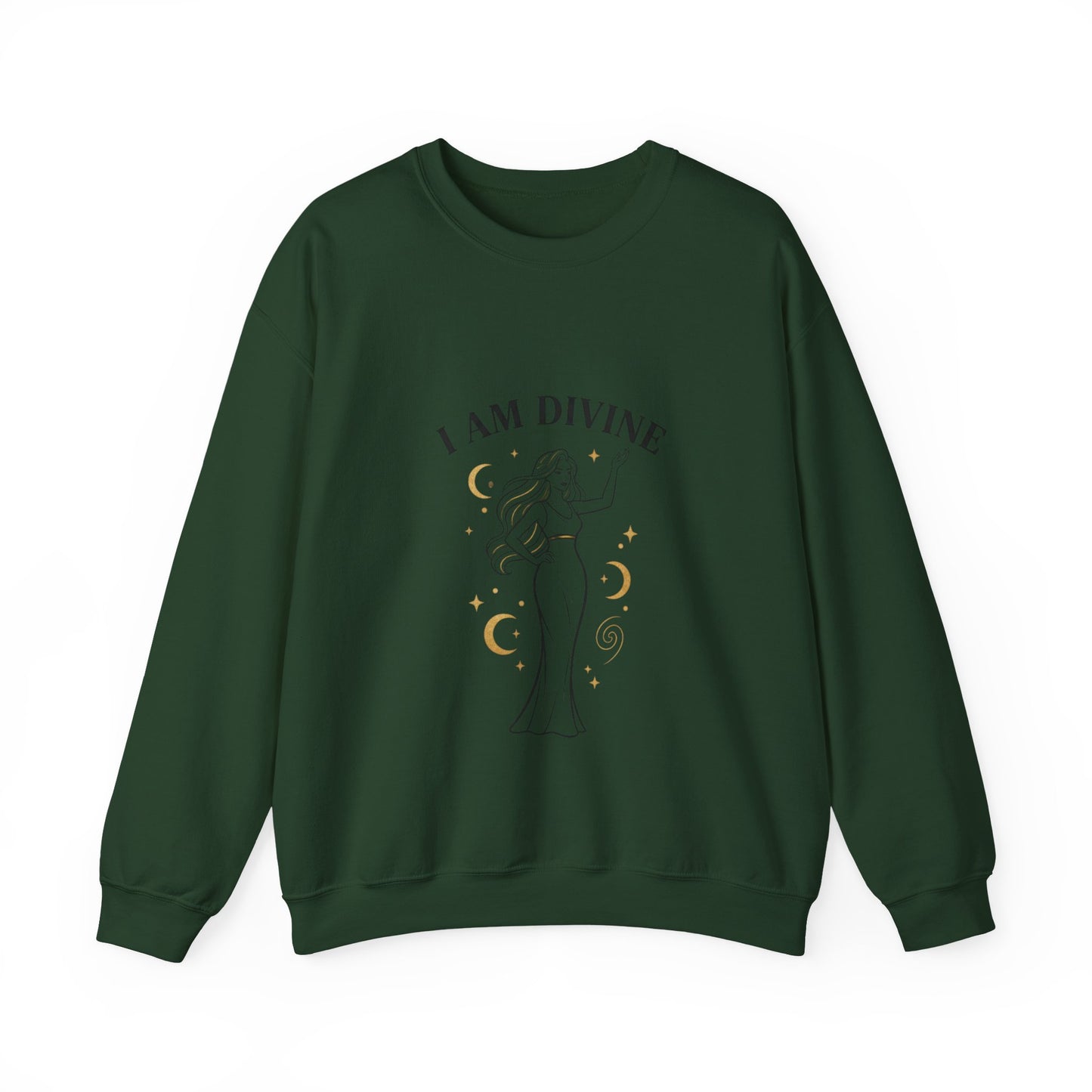 I Am Divine Goddess Sweatshirt | manifest goddess, feminine empowerment