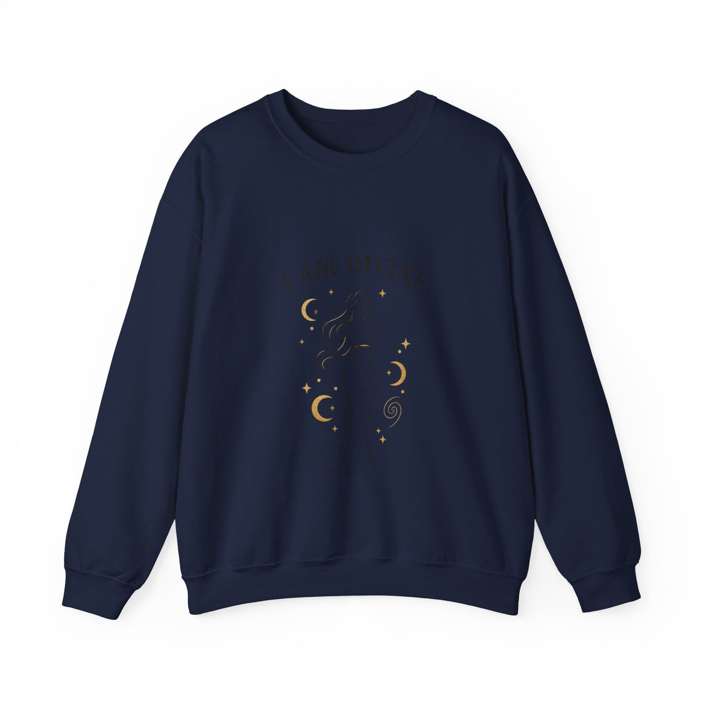 I Am Divine Goddess Sweatshirt | manifest goddess, feminine empowerment