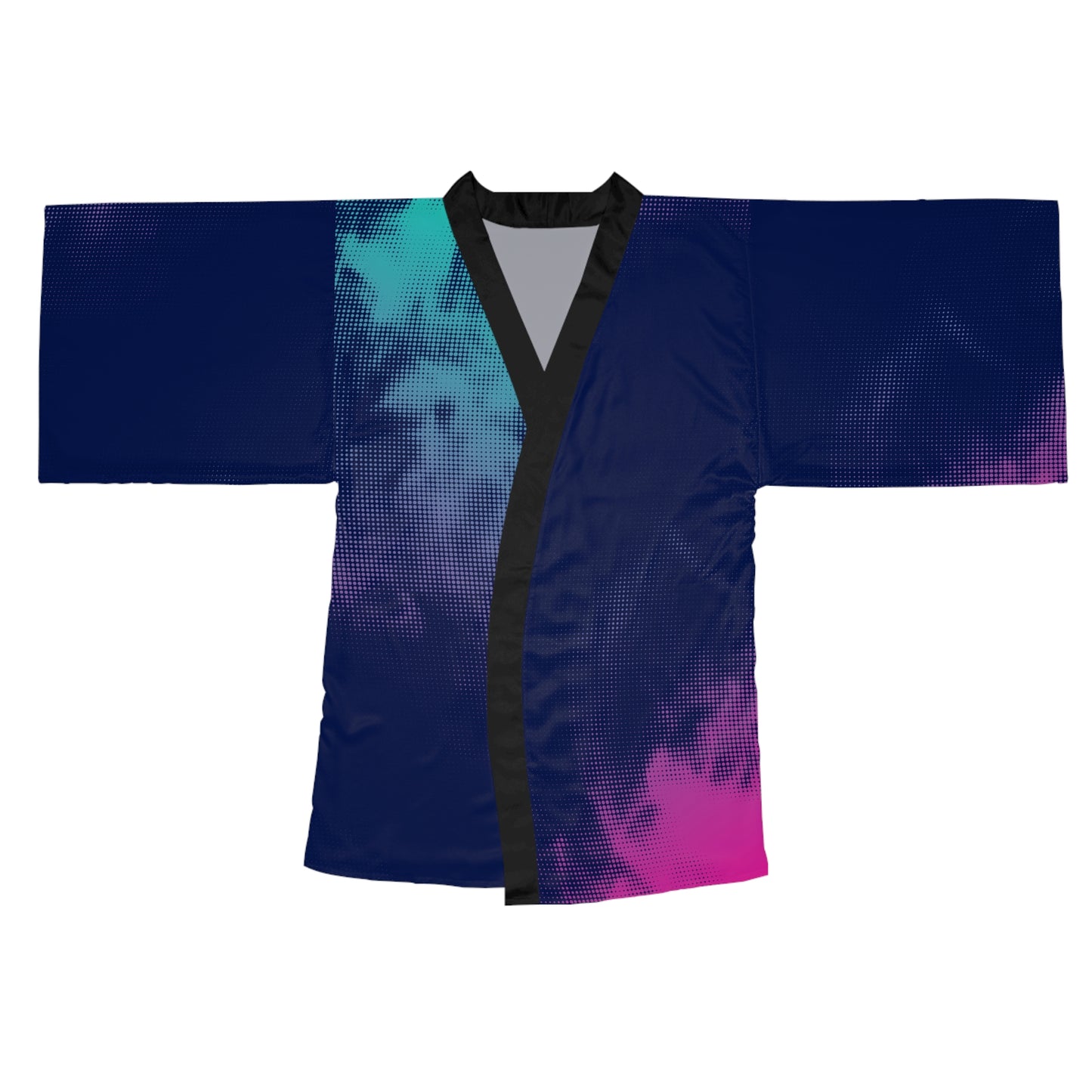 Tie Dyed Kimono Robe