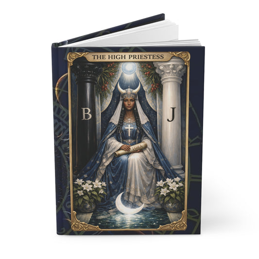 High Priestess Tarot Hardcover Journal