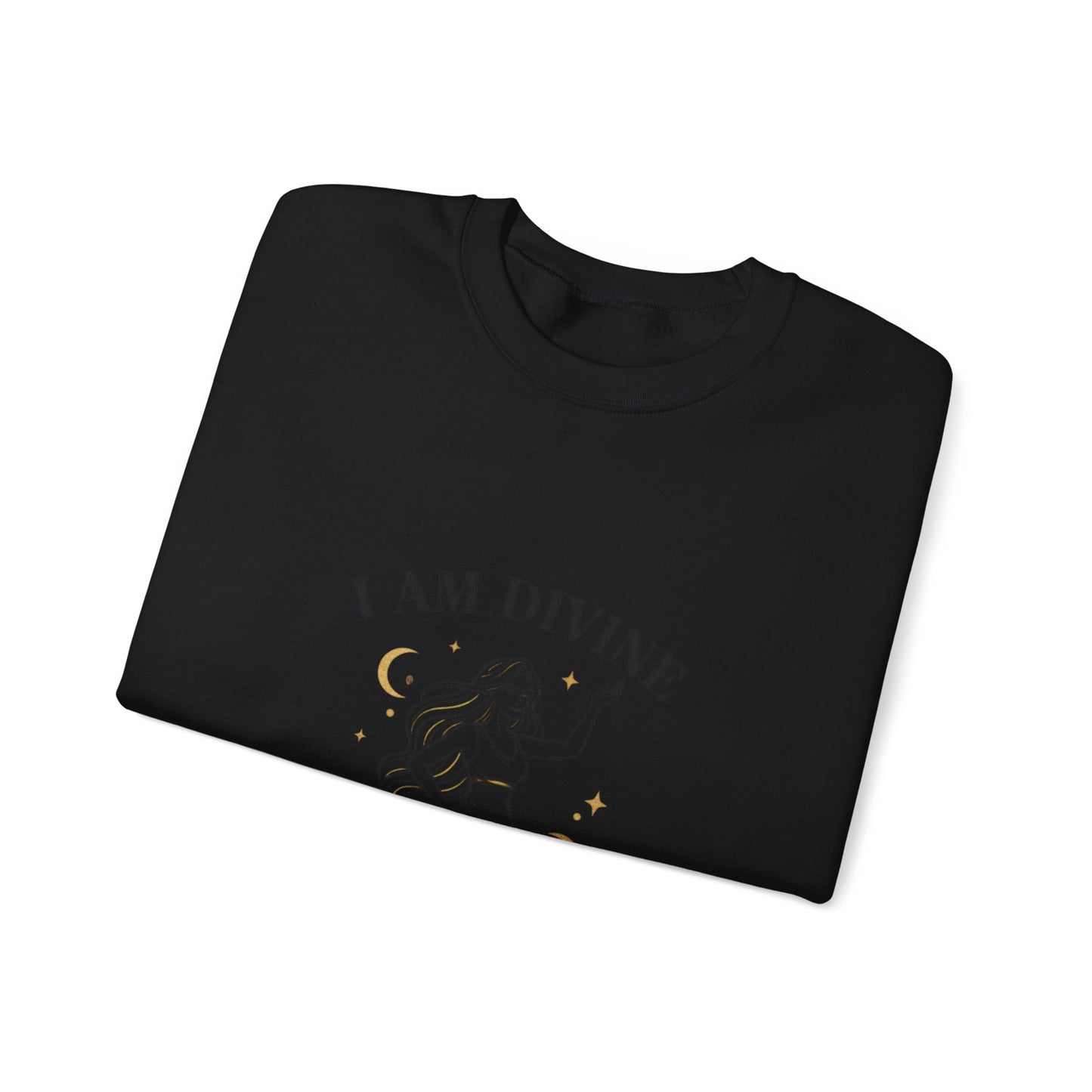 I Am Divine Goddess Sweatshirt | manifest goddess, feminine empowerment