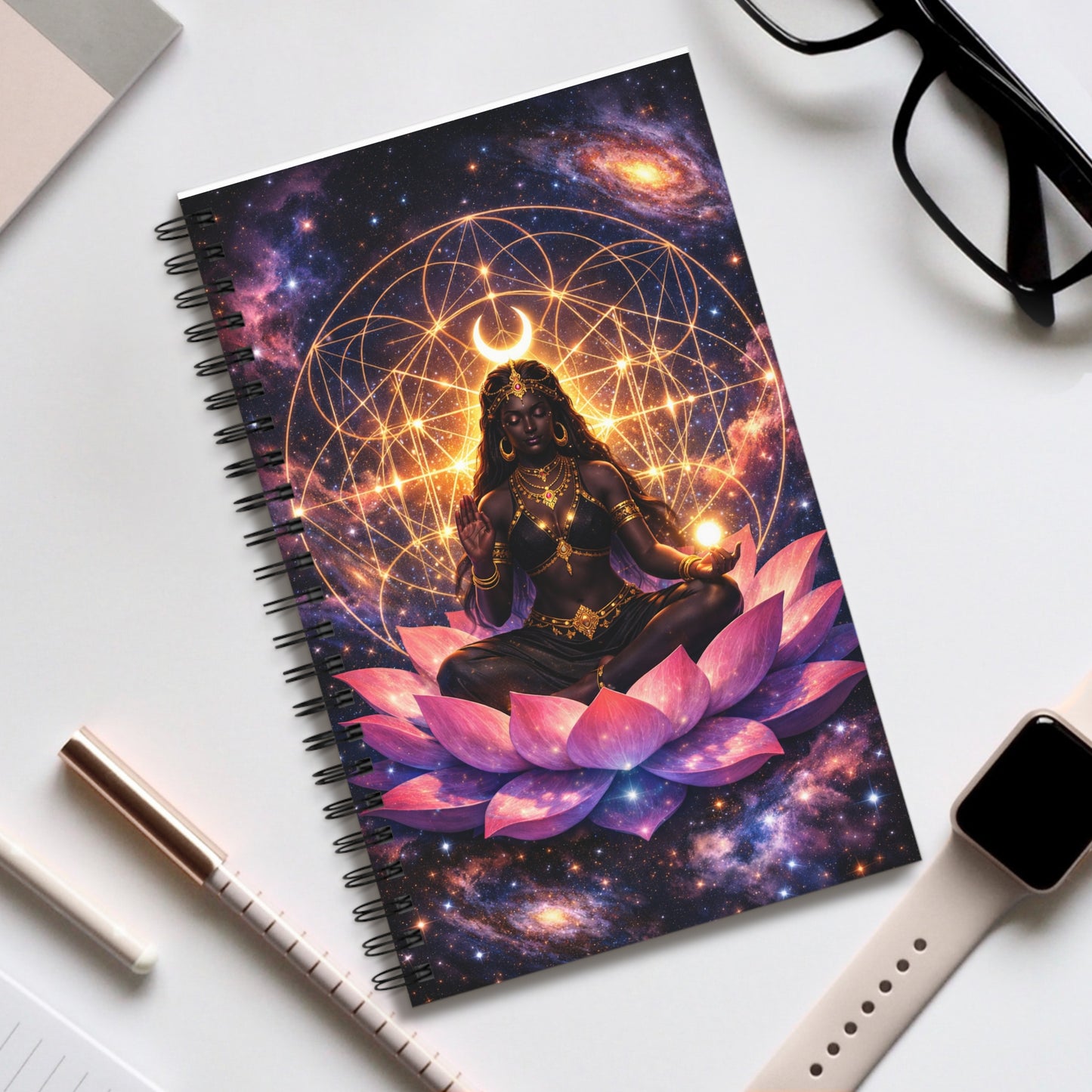 Cosmic Goddess Meditation 
Spiral Journal