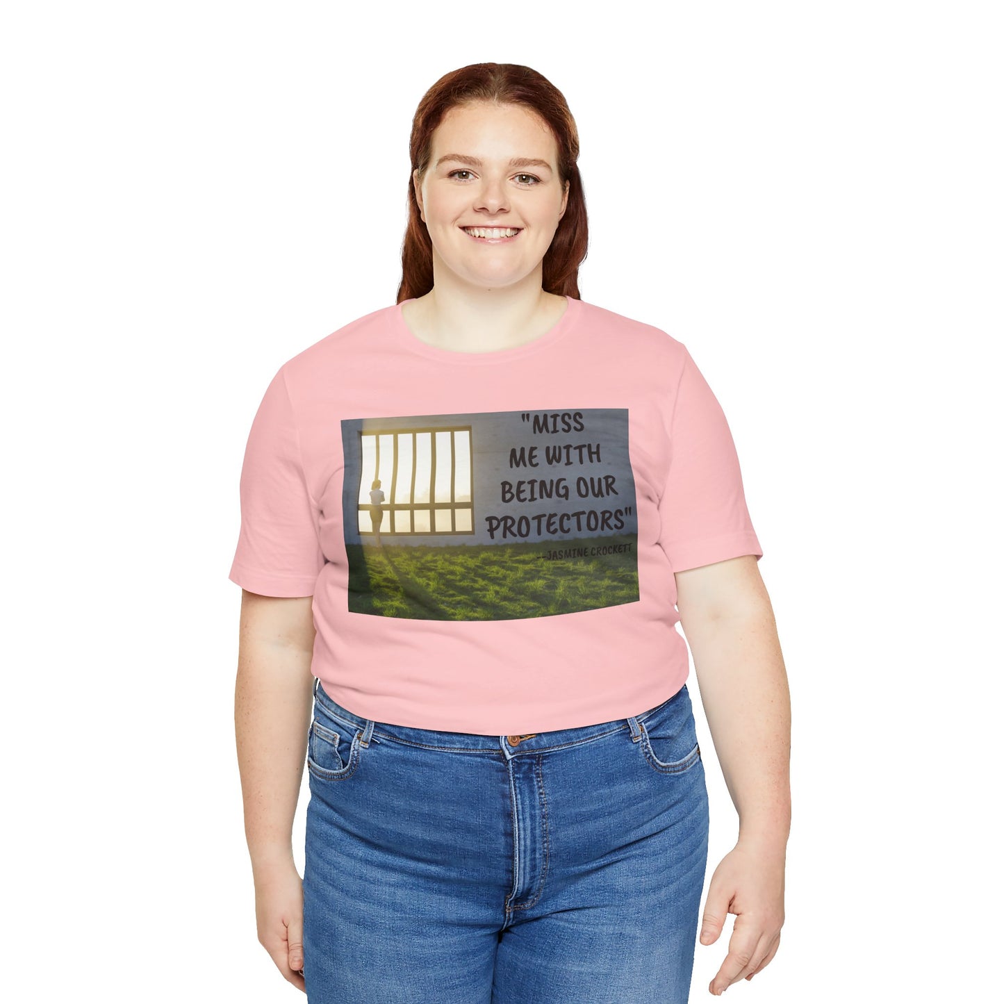 T‑Shirt — 'Miss Me With Being Our Protector's Graphic Tee