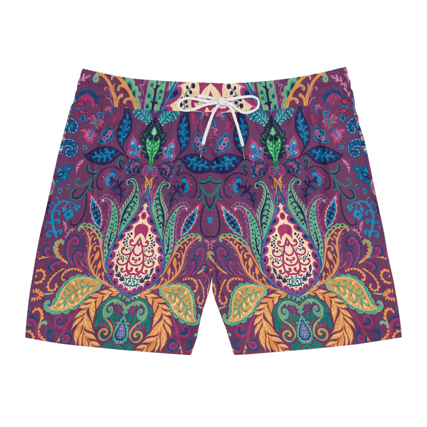 Bohemian Paisley Swim Shorts