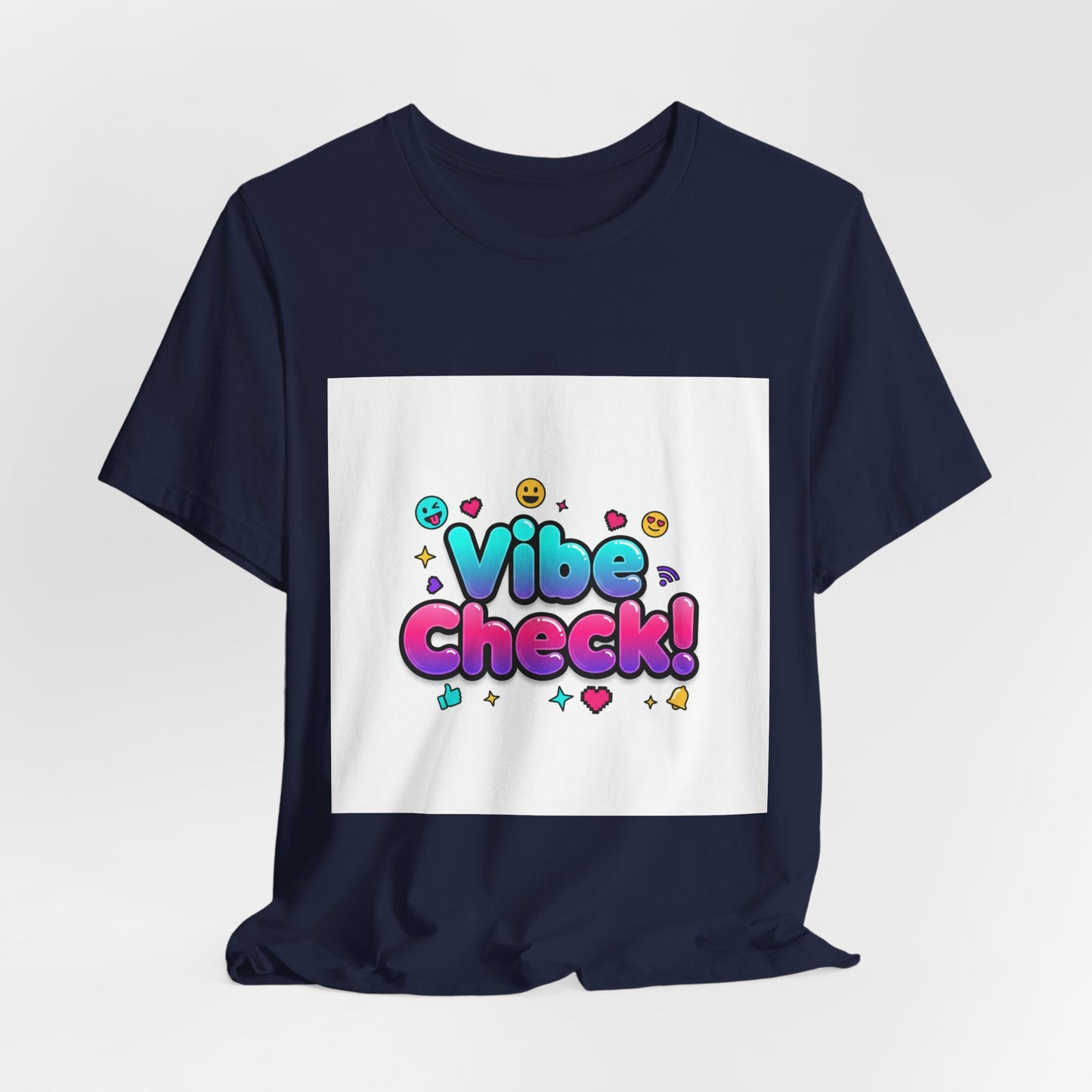 Vibe Check Tee, Gen-Z Slang Shirt, Meme Typography