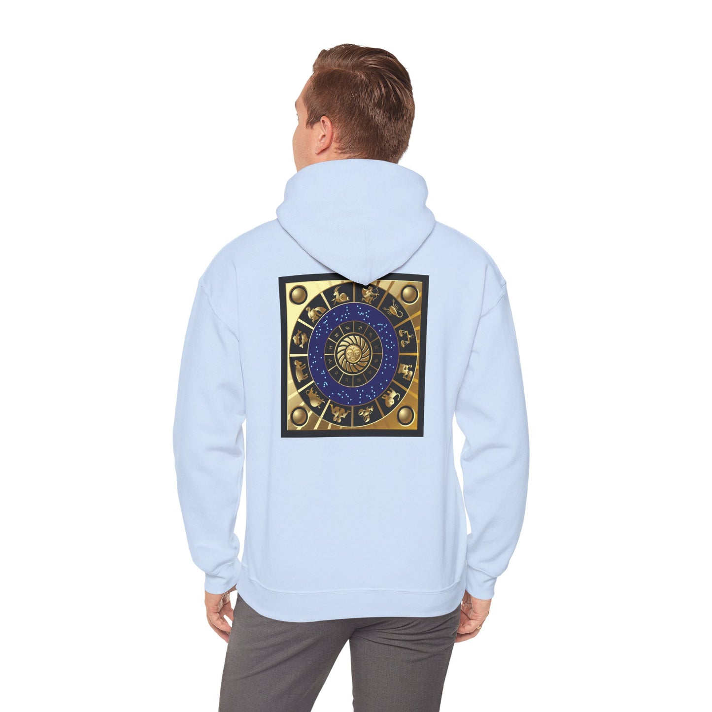 Capricorn Gold Zodiac Hoodie — Astrological Horoscope Sweatshirt