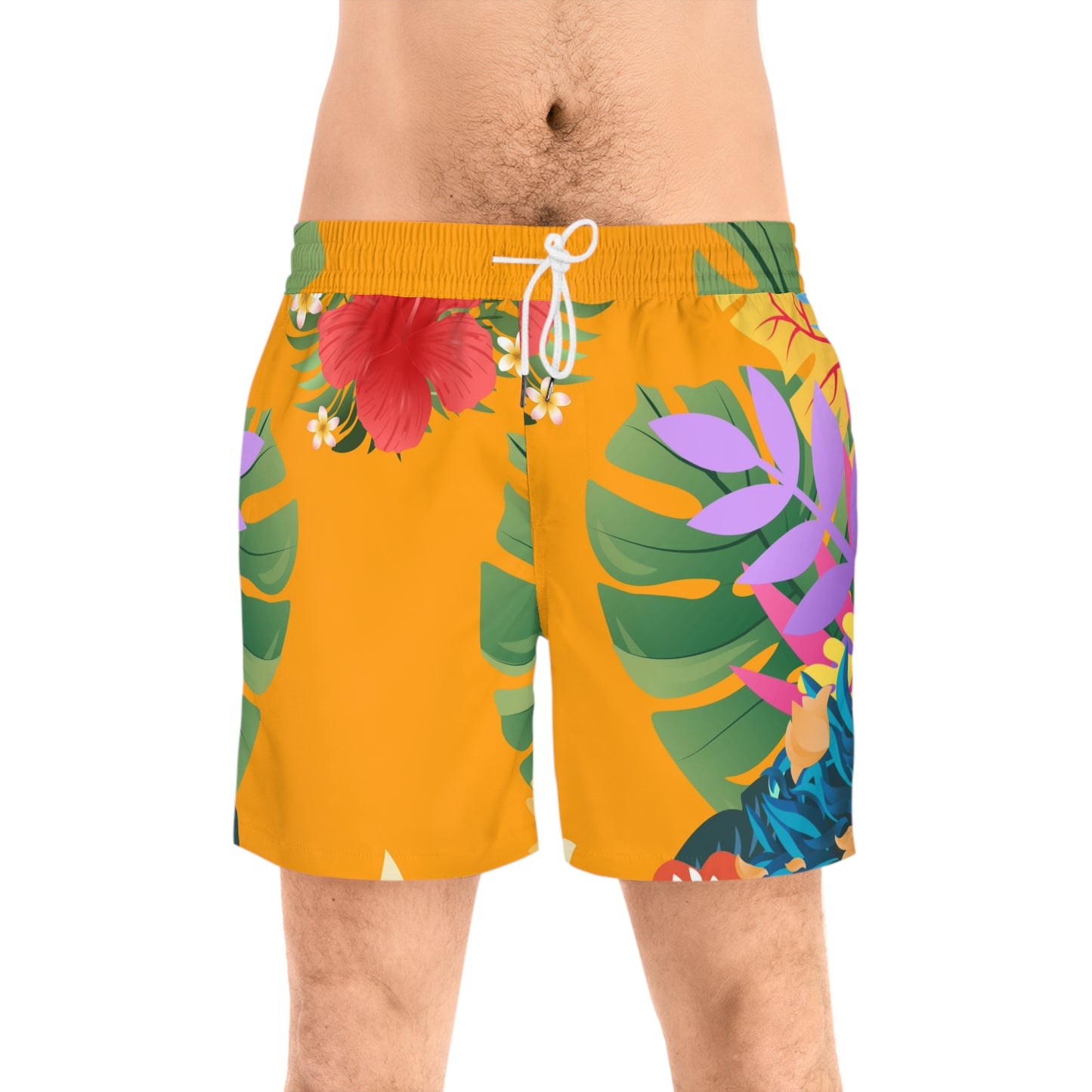 Men's Tropical Floral Swim Shorts